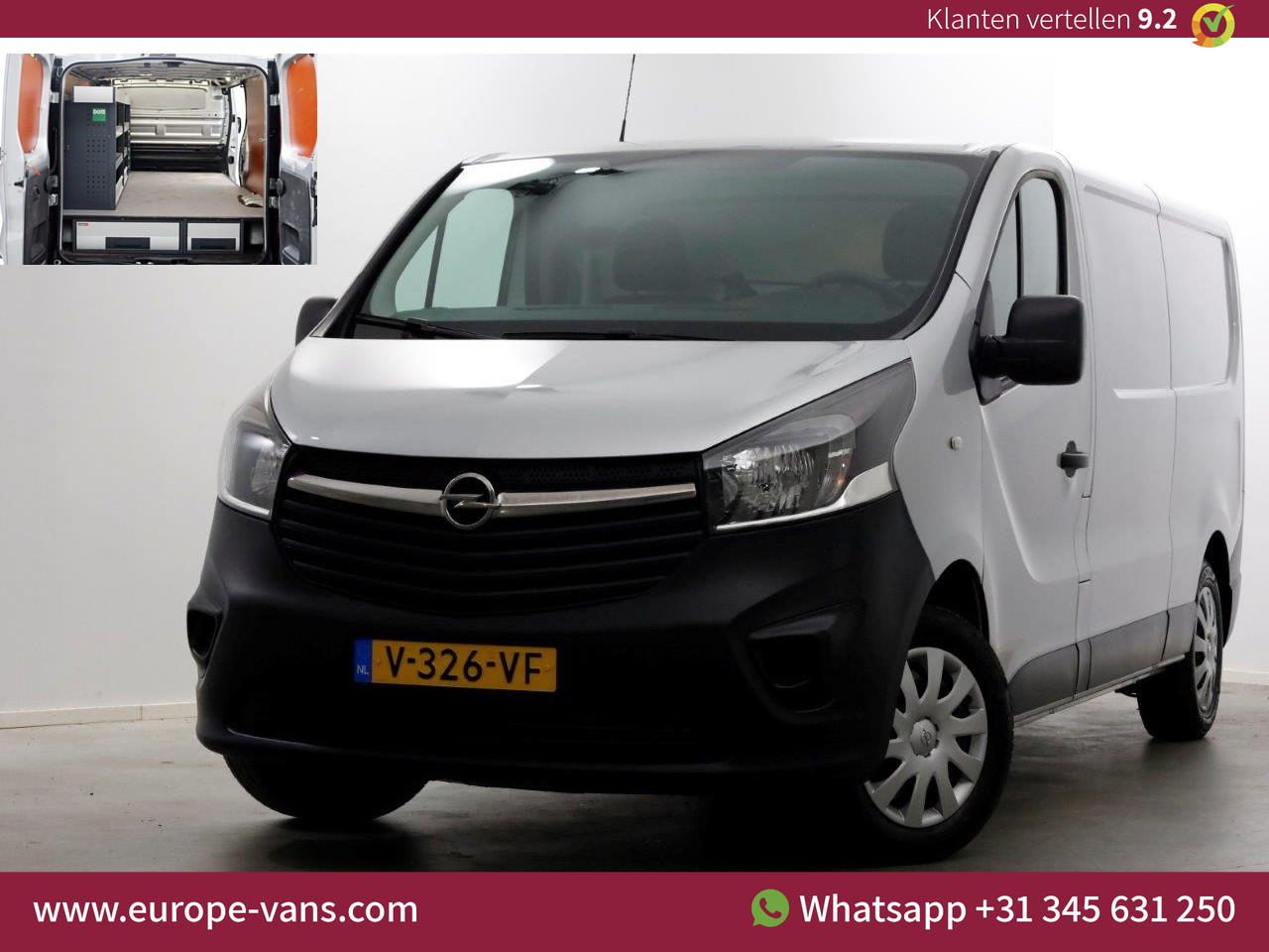 Opel Vivaro 1.6 CDTI 120pk E6 L2H1 Edition Airco/Navi/Inrichting 01-2019