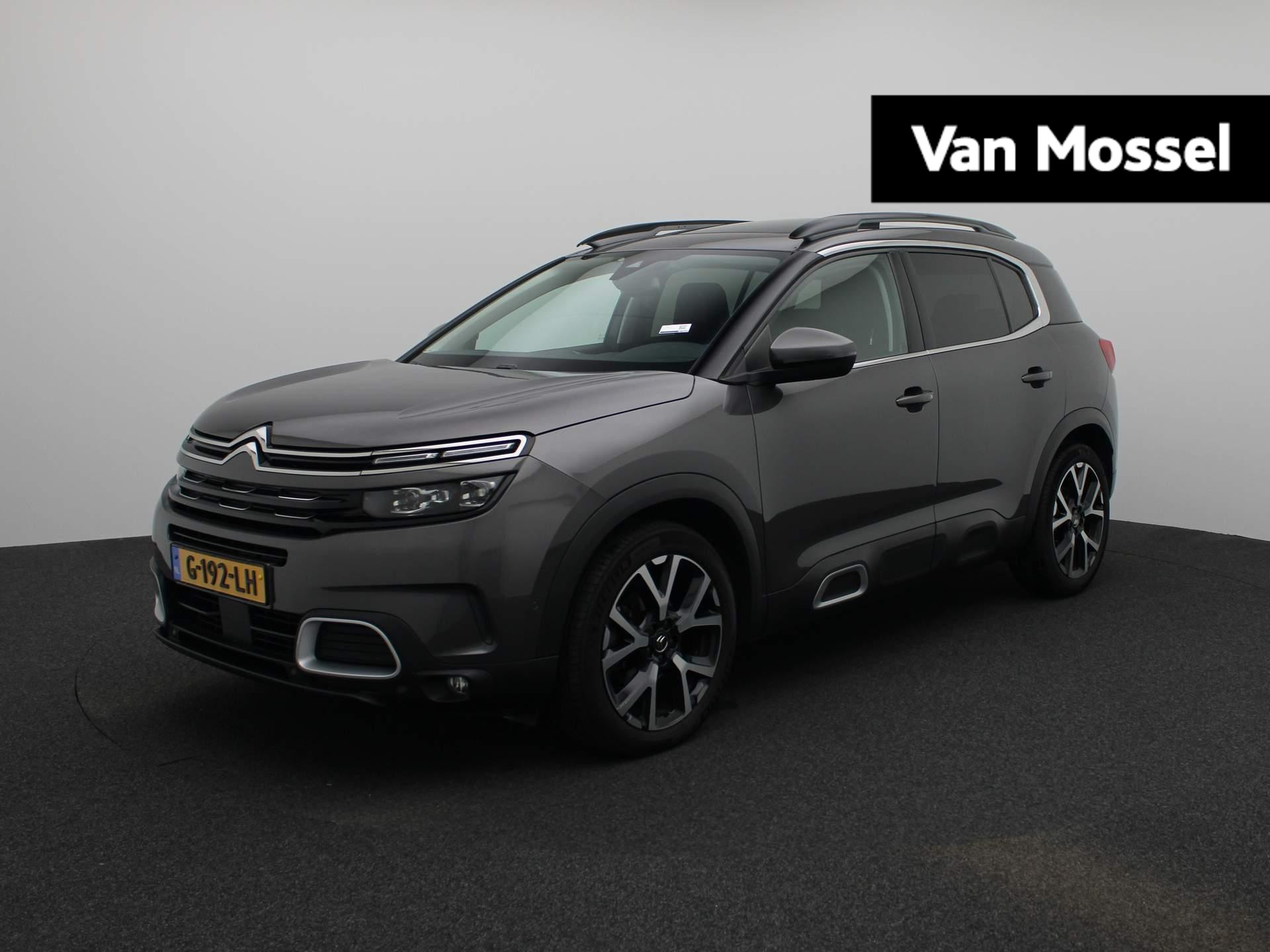 Citroën C5 Aircross 2.0 BlueHDI Business Plus | Half-leder | Panoramadak | Trekhaak | Carplay | Dodehoekdetectie | DAB | Camera | Elektrische achterklep | Adaptieve Cruise Control |