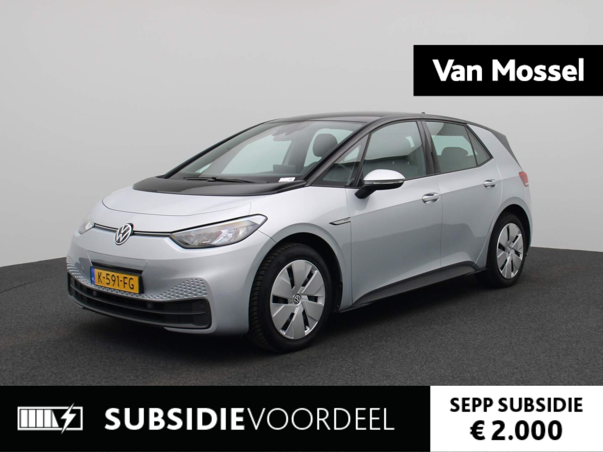 Volkswagen ID.3 Life 58 kWh | Subsidie 2.000,- | Apple-Android Play | Adaptive Cruise | Navi | Keyless | PDC V+A | LED |