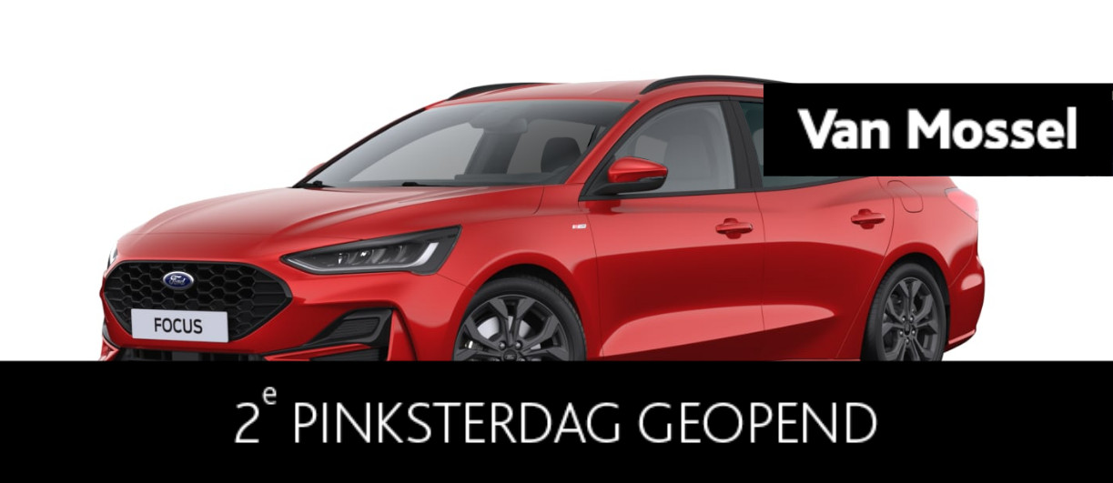 Ford Focus Wagon 1.0 EcoBoost Hybrid ST Line X | NU MET €4.250,00 KORTING!! | AUTOMAAT | 155 PK | WAGON | FANTASTIC RED |
