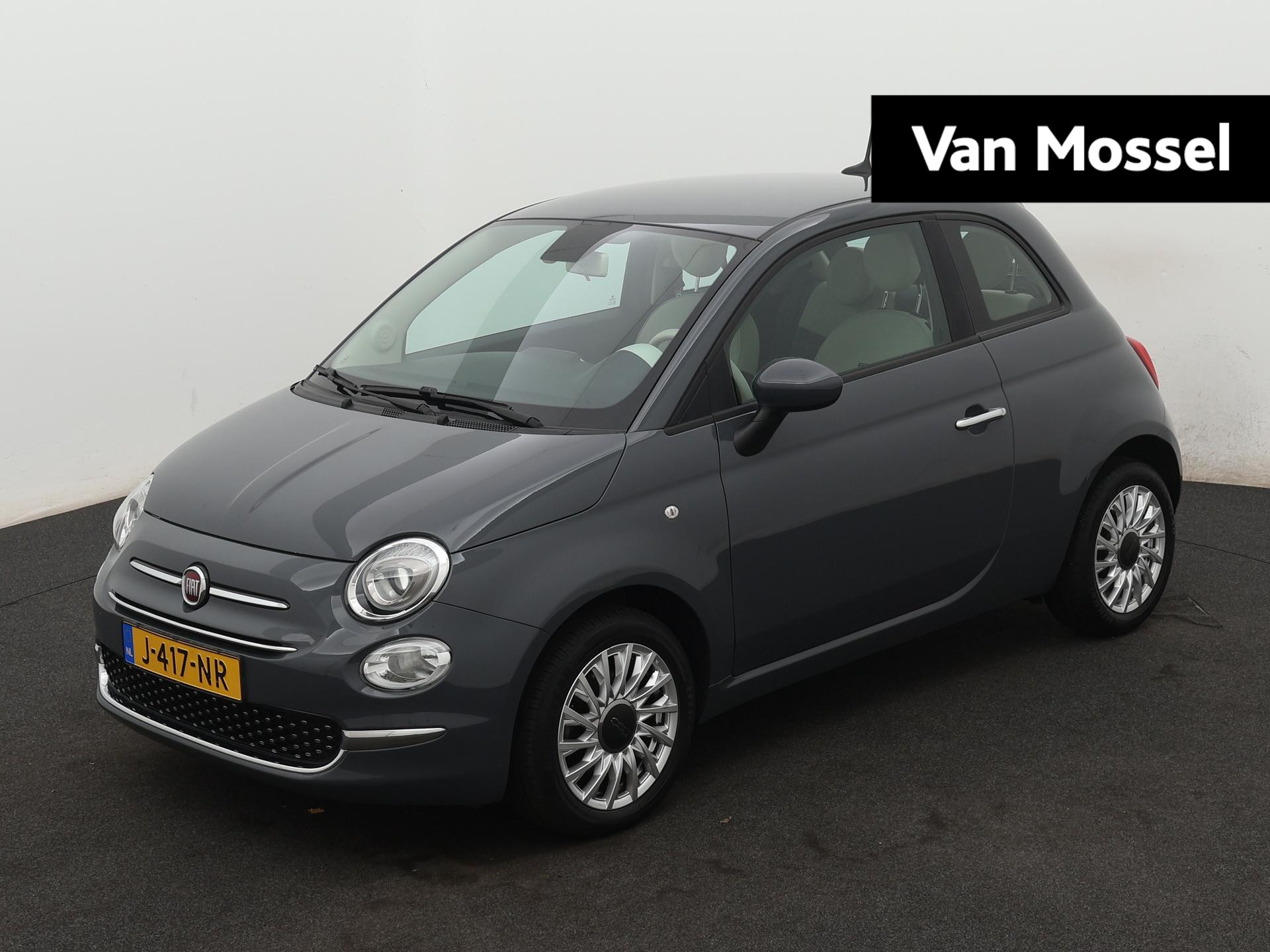 Fiat 500 1.0 Hybrid Lounge | Navigatie | Cruise control | Apple carplay / Android | Parkeer sensoren | Lichtmetalen velgen