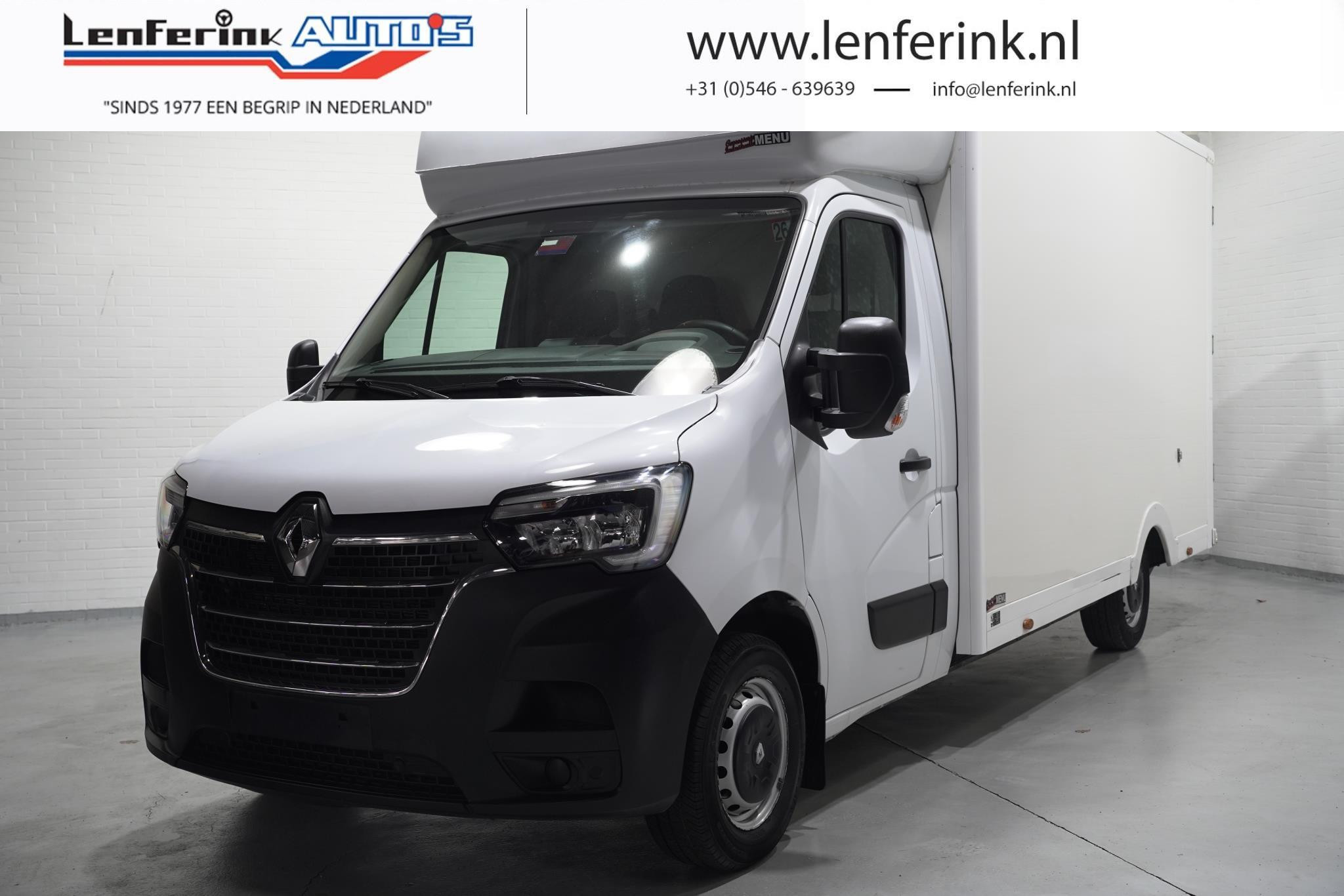 Renault Master 2.3 dCi 145 pk Bakwagen Low Liner 20m3 Airco Cruise Control, Dakspoiler LxBxH 415x211x228 cm