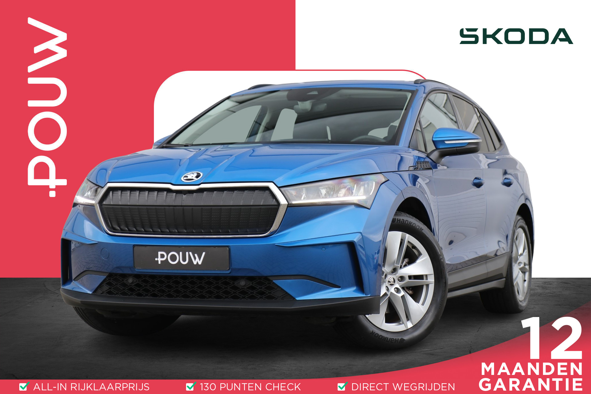 Škoda Enyaq iV 60 | SoH 93% | Trekhaak | Navigatie | Camera