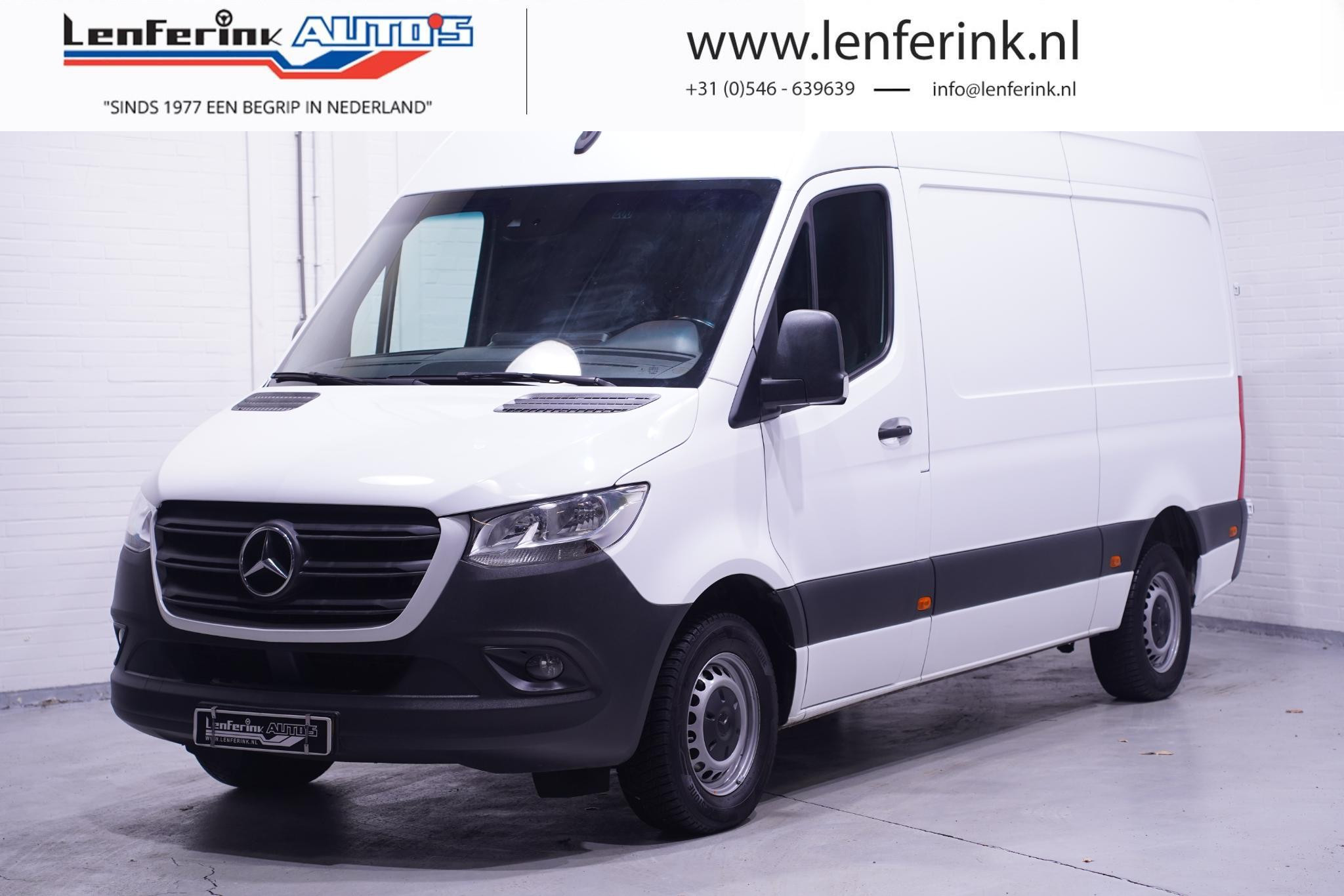 Mercedes-Benz Sprinter 314 CDI 143 pk Aut. L2H2 Navi, Camera, Trekhaak Opbergkasten Laadruimte, Cruise Control, NAP, 1e Eigenaar, 2-Zits