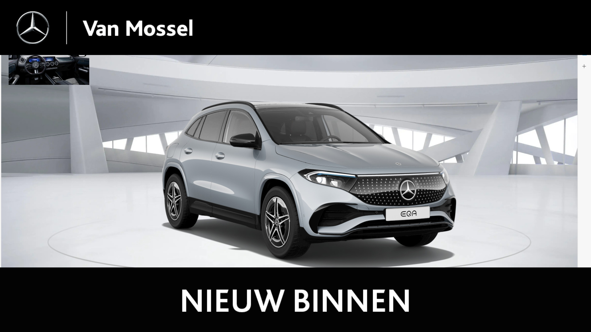 Mercedes-Benz EQA 250+ AMG-Line / Stoelverwarming / Achteruitrijcamera / Panaroma-schuifdak /