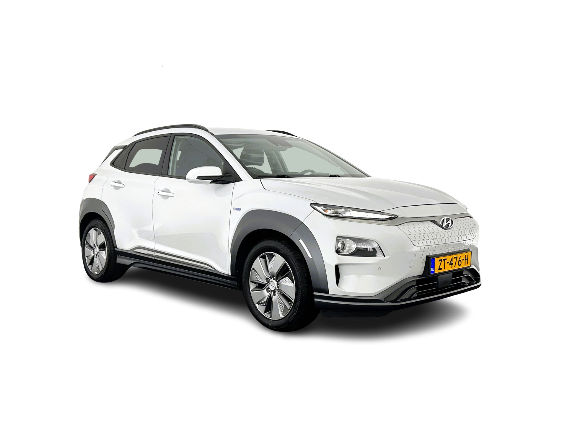 Hyundai Kona EV Premium 64 kWh ( INCL-BTW ) *FULL-LEATHER | HEAD-UP | FULL-LED | NAVI-FULLMAP | DAB | ADAPTIVE-CRUISE | KRELL-AUDIO | KEYLESS | CAMERA | BLIND-SPOT | LANE-ASSIST | DIGI-COCKPIT | SHIFT-PADDLES | TOWBAR | ..