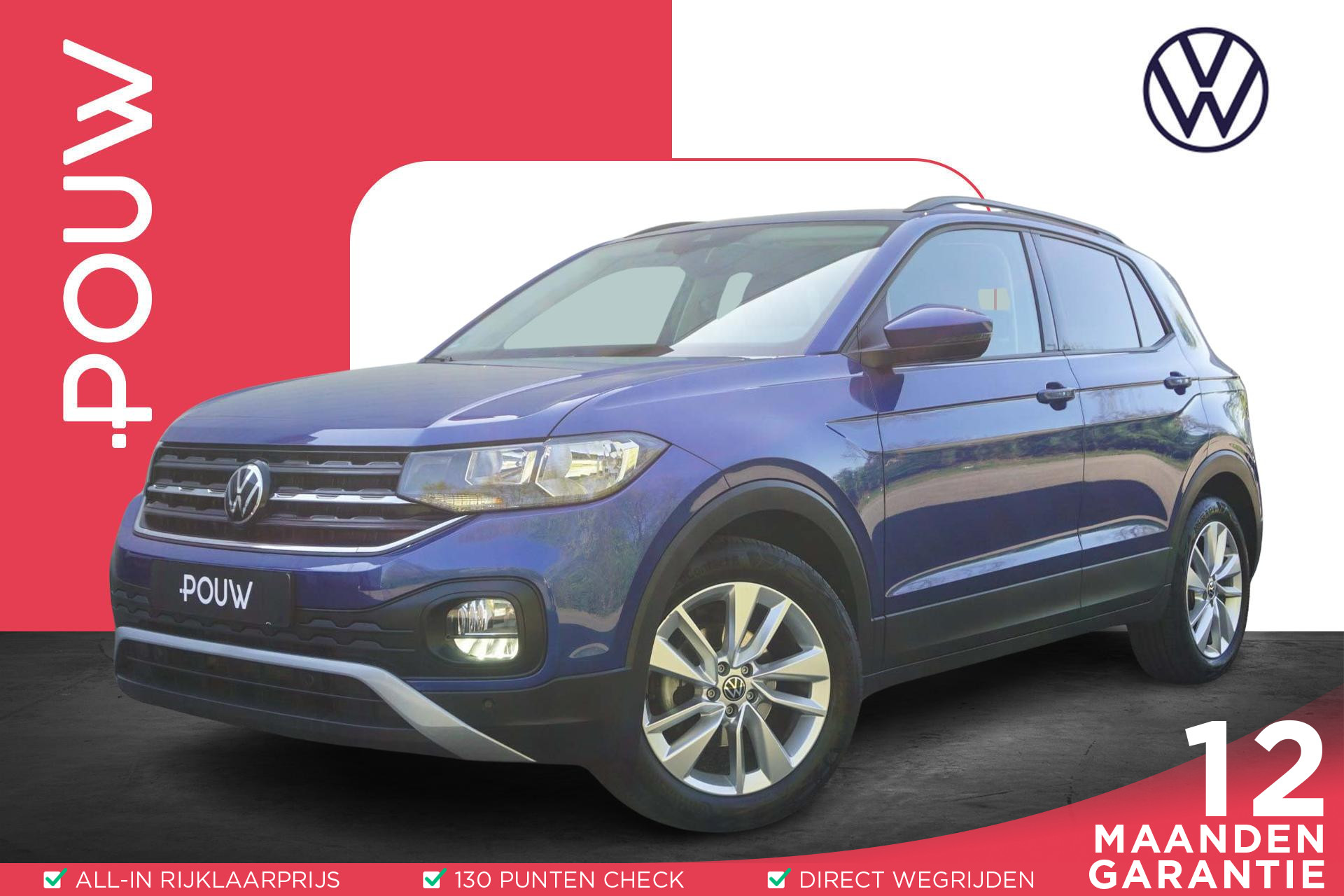 Volkswagen T-Cross 1.0 TSI 110pk DSG Life | Apple Carplay & Android Auto | Parkeersensoren | Adaptive Cruise