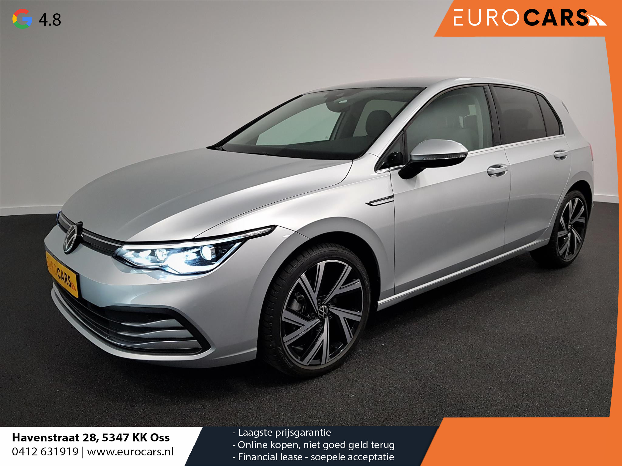 Volkswagen Golf 1.5 eTSI Style | Navigatie | Climate Control | Lane Assist | Adaptive Cruise Control | Massage/ Memory stoelen | 18 Inch Lichtmetaal | DAB | Keyless Entry |