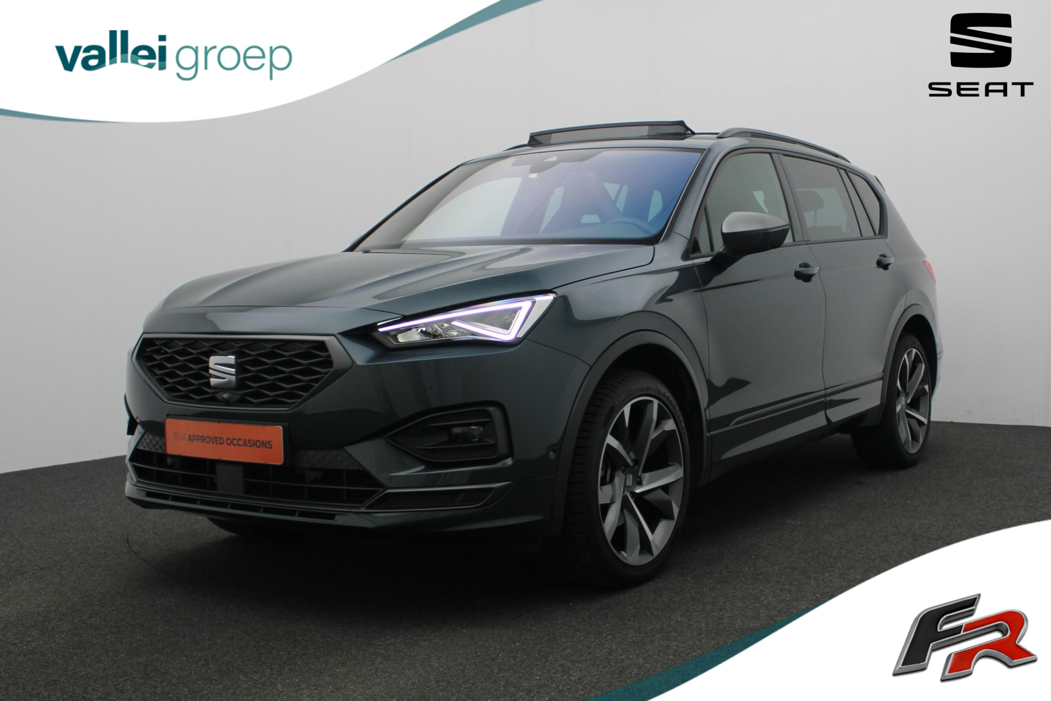 SEAT Tarraco 7 pers. 1.5 TSI 150PK DSG FR Business Intense | Pano | Trekhaak | 360 camera | Navi | ACC | Keyless | 20 inch