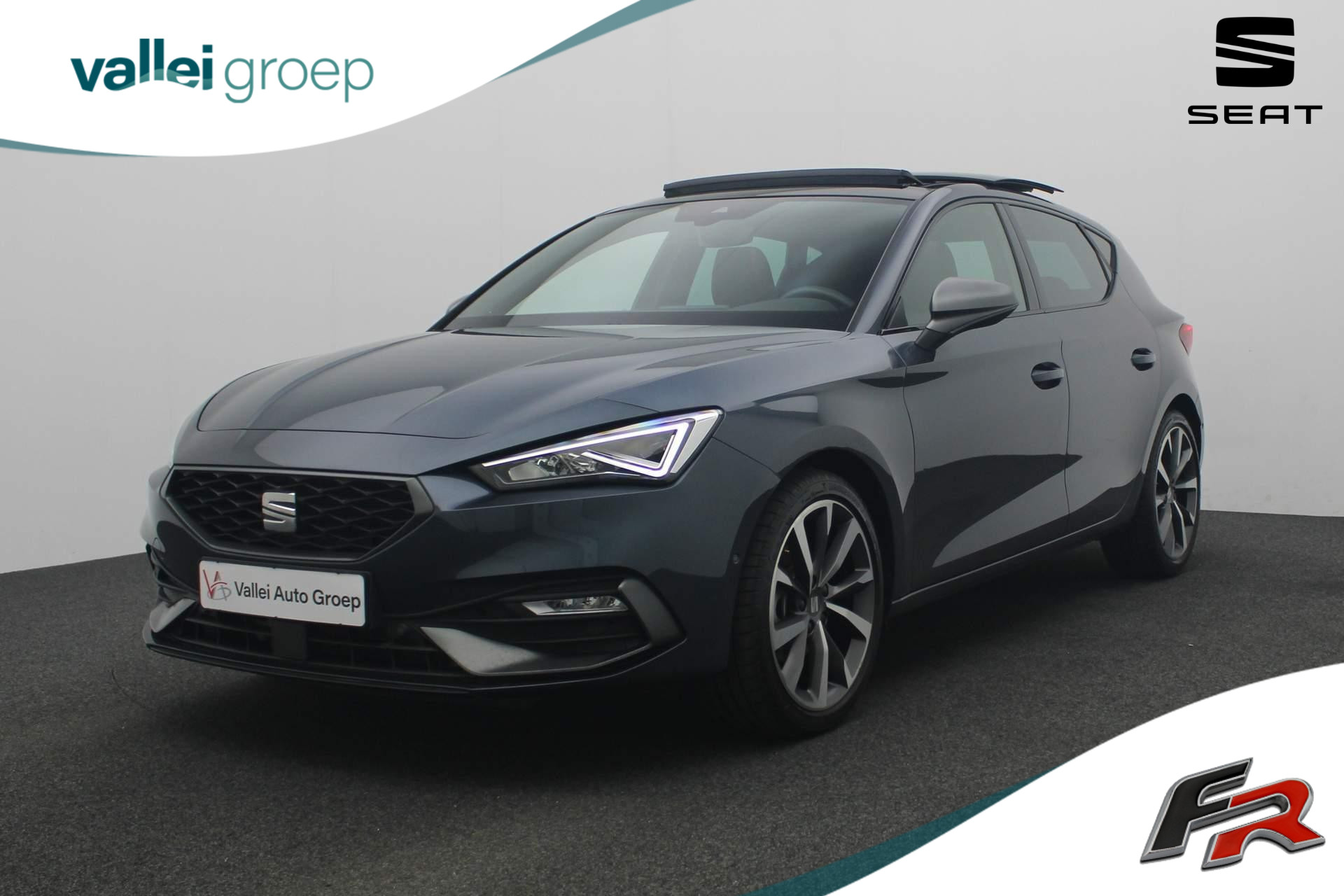 SEAT Leon 1.5 eTSI 150PK DSG FR Business Intense | Pano | Leder/alcantara | Beats | Sportonderstel | Geheugenstoel | Camera | Navi | ACC | Keyless