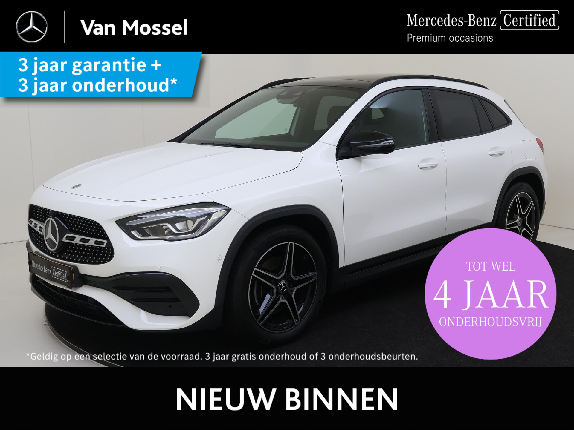 Mercedes-Benz GLA 200 Business Solution AMG Pano / Nightpakket / Parkeercamera / elektr. Kofferklep /