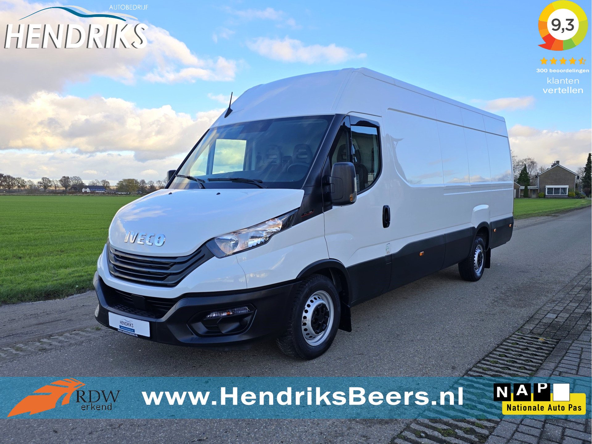 Iveco Daily 35S18HV 3.0 410 H2 - 180 Pk - Euro 6 - ParkeerCamera - Airco - Cruise Control