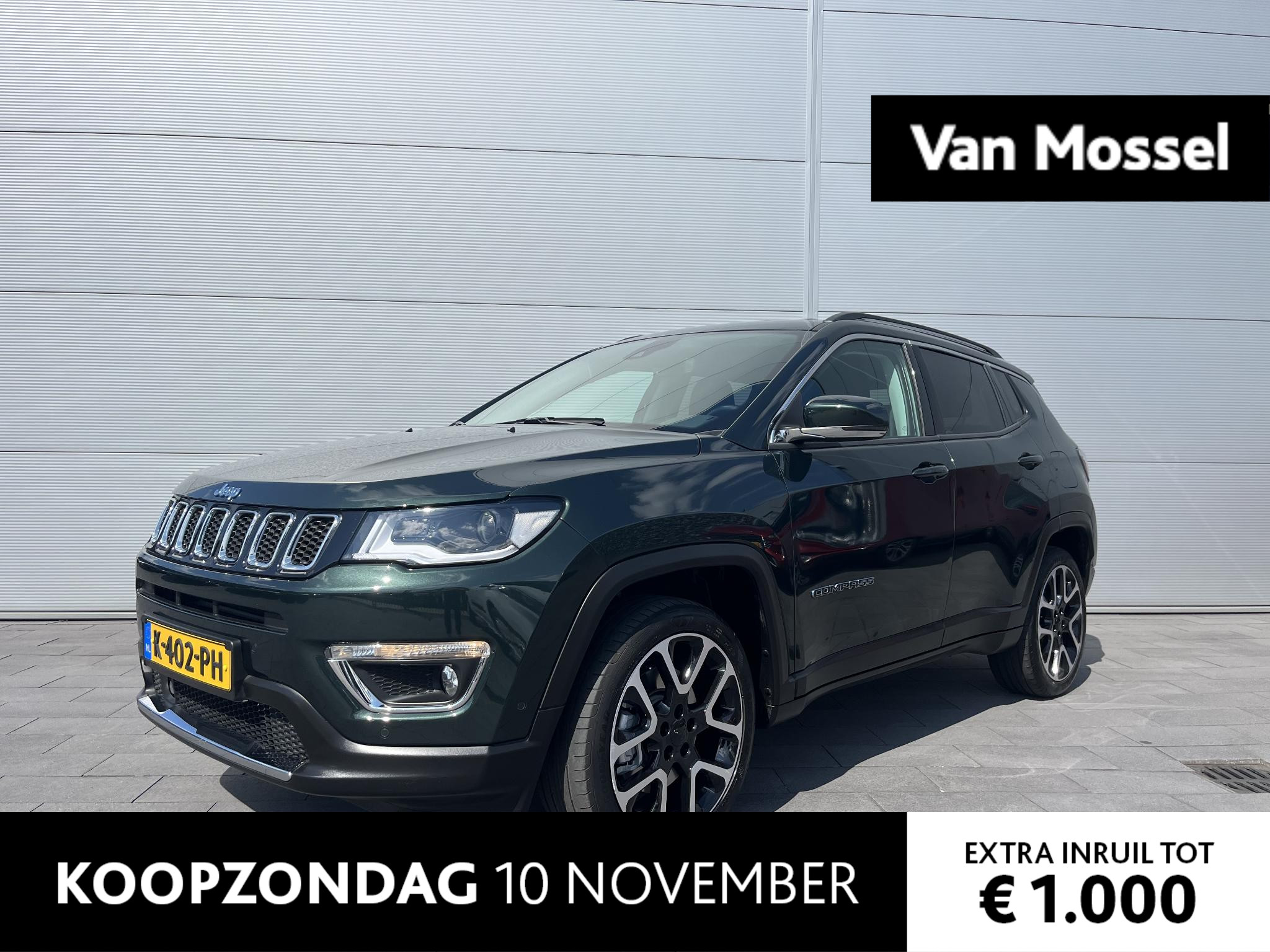 Jeep Compass 4xe 190 Plug-in Hybrid Electric Limited Business | Trekhaak | Stoelverwarming | Camera |