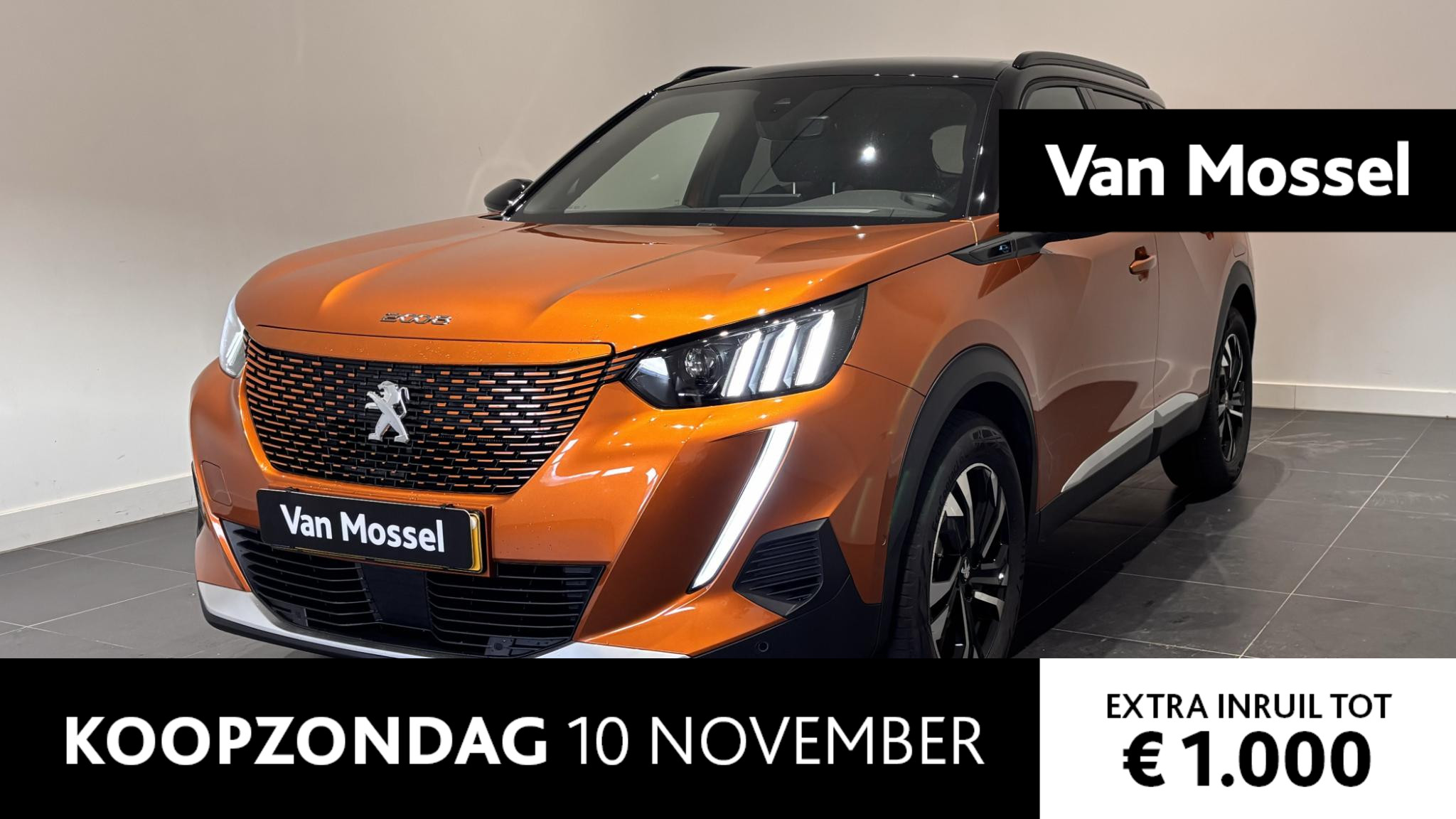 Peugeot e-2008 EV GT 50 kWh 2000,- Subsidie!| LED | Apple Carplay & Android Auto | Navigatie | camera |