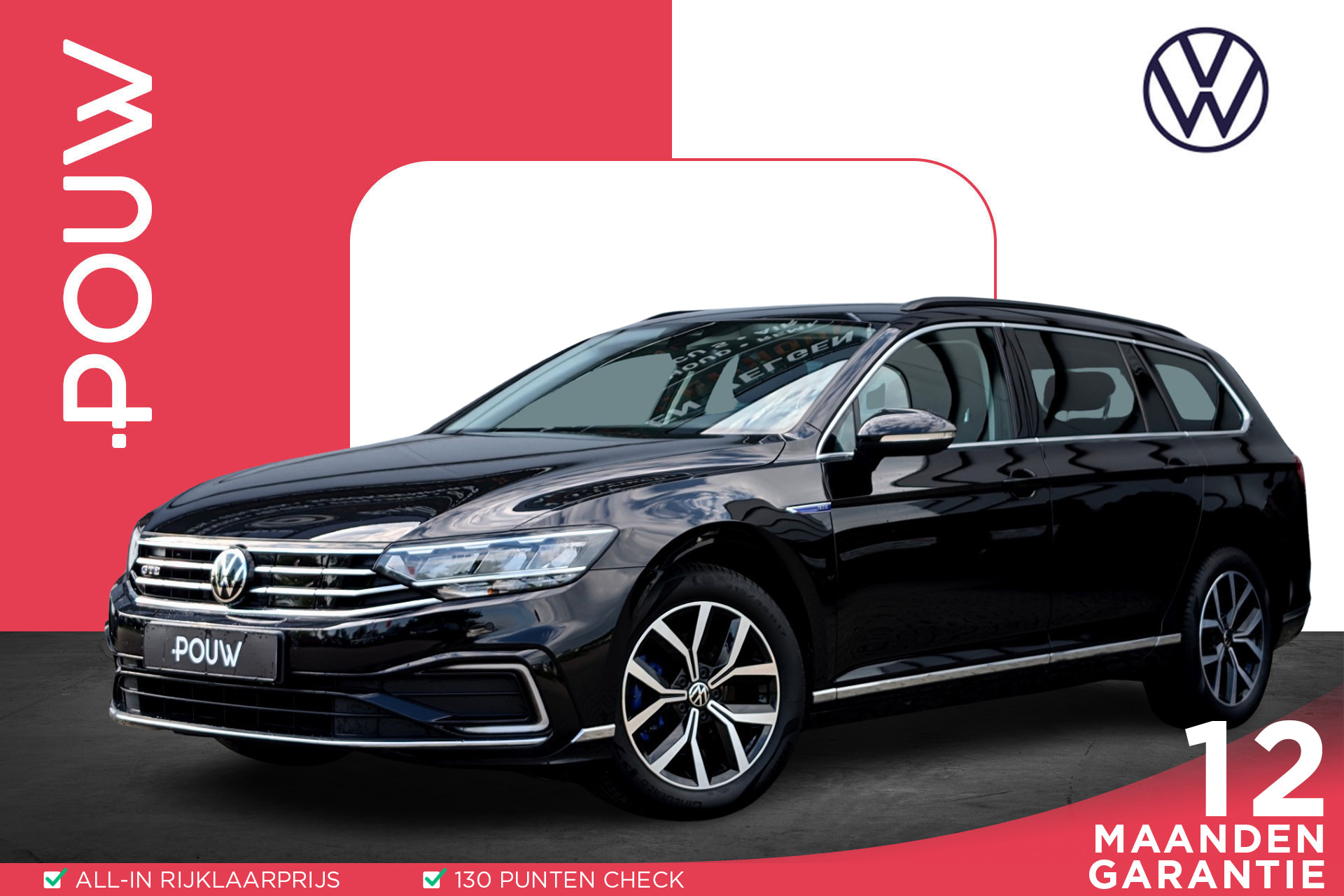 Volkswagen Passat Variant 1.4 TSI PHEV 218pk GTE Business DSG Trekhaak | Camera | Navigatie