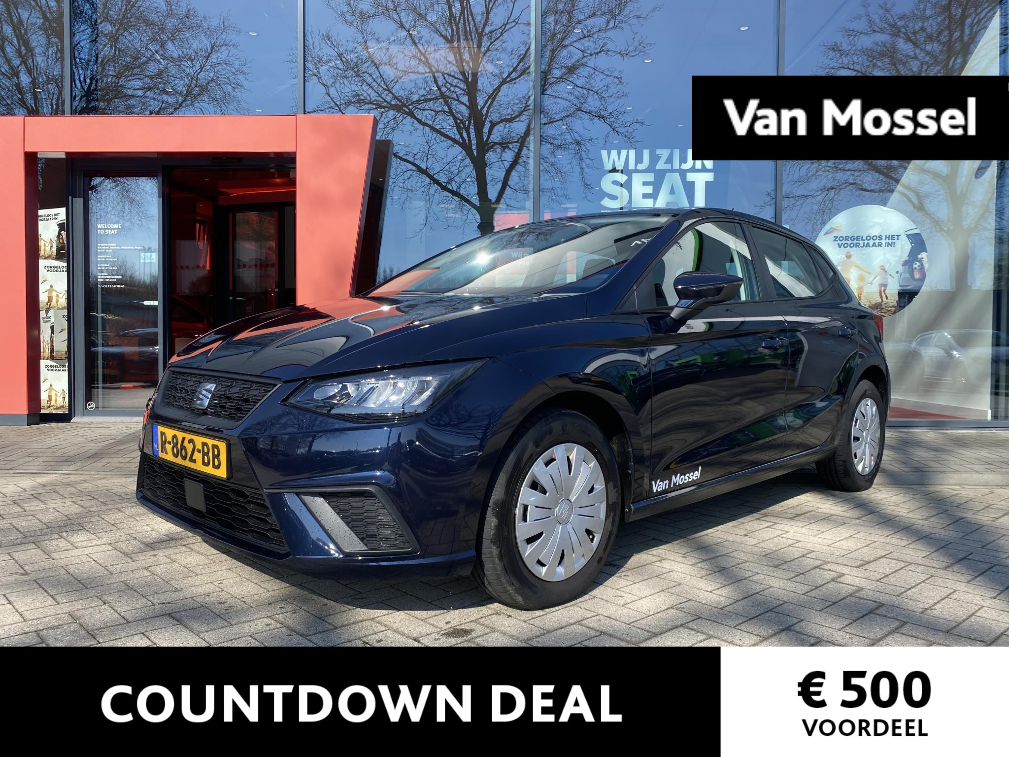 SEAT Ibiza 1.0 MPI Style 80 PK | LED Koplampen | Apple Carplay/Android Auto | Climate Control | Cruise Control | Parkeersensoren | Lichtmetalen velgen |