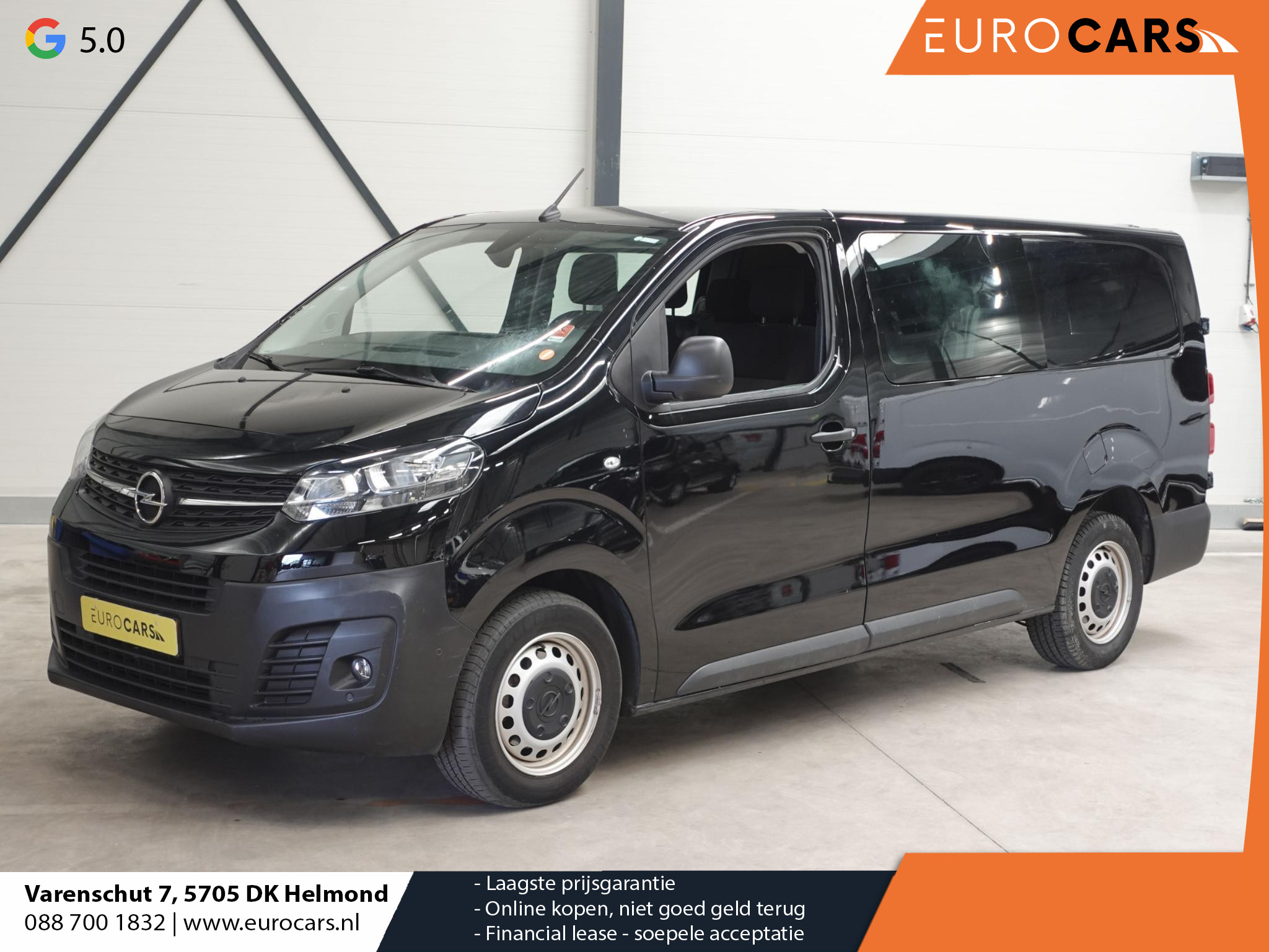 Opel Vivaro 1.5 CDTI L3H1 Edition Dubbele Cabine Airco Navi Bluetooth Parkeersensoren Camera Trekhaak