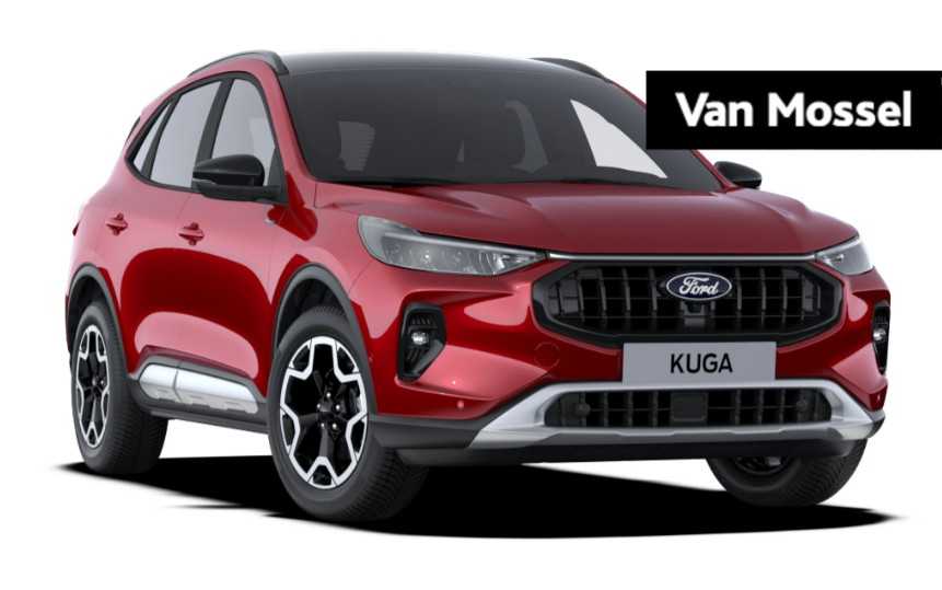 Ford Kuga 2.5 PHEV Active X | MAX. €3.500,00 KORTING! | 2100KG TREKGEWICHT! | 243PK | NIEUW MODEL | LUCID RED |