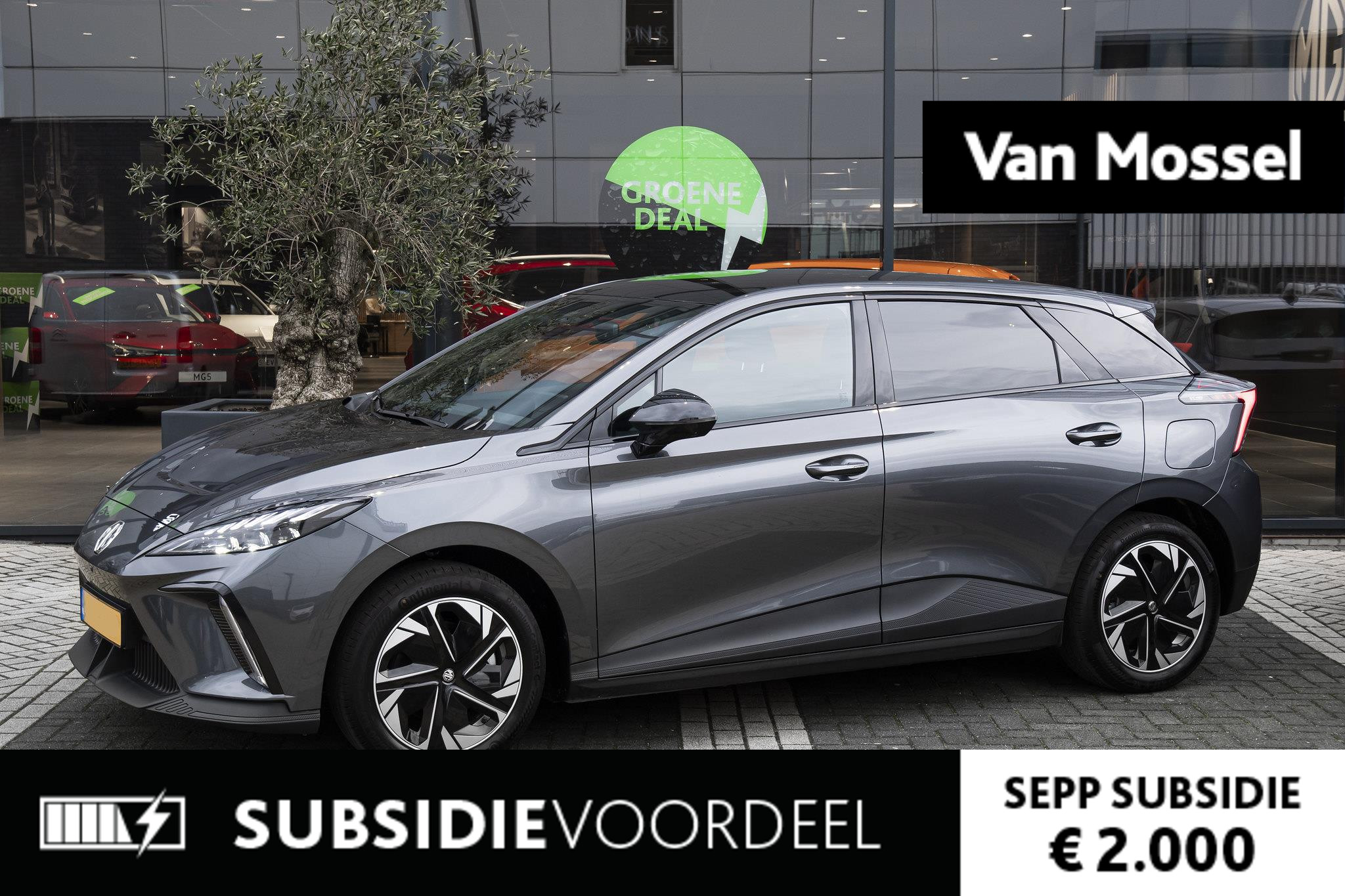 MG MG4 Luxury 64 kWh | 435 km WLTP | 7 jaar garantie / 150.000 km | Nu €4500,-- registratie voordeel