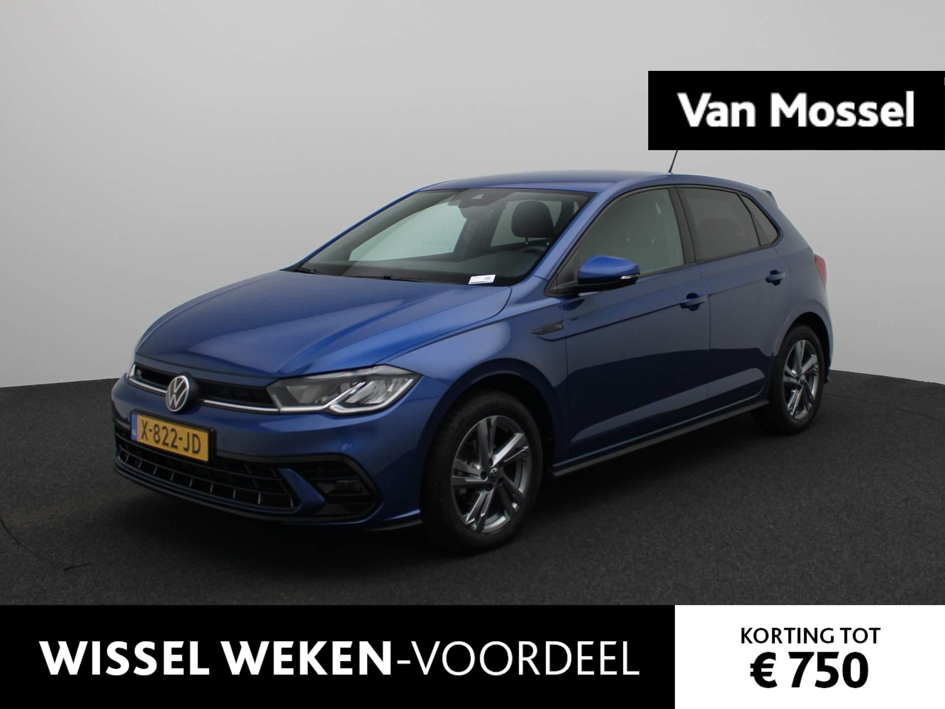 Volkswagen Polo 1.0 TSI R-Line | Adaptieve cruise control | Climate control | App connect | LED | Parkeersensoren