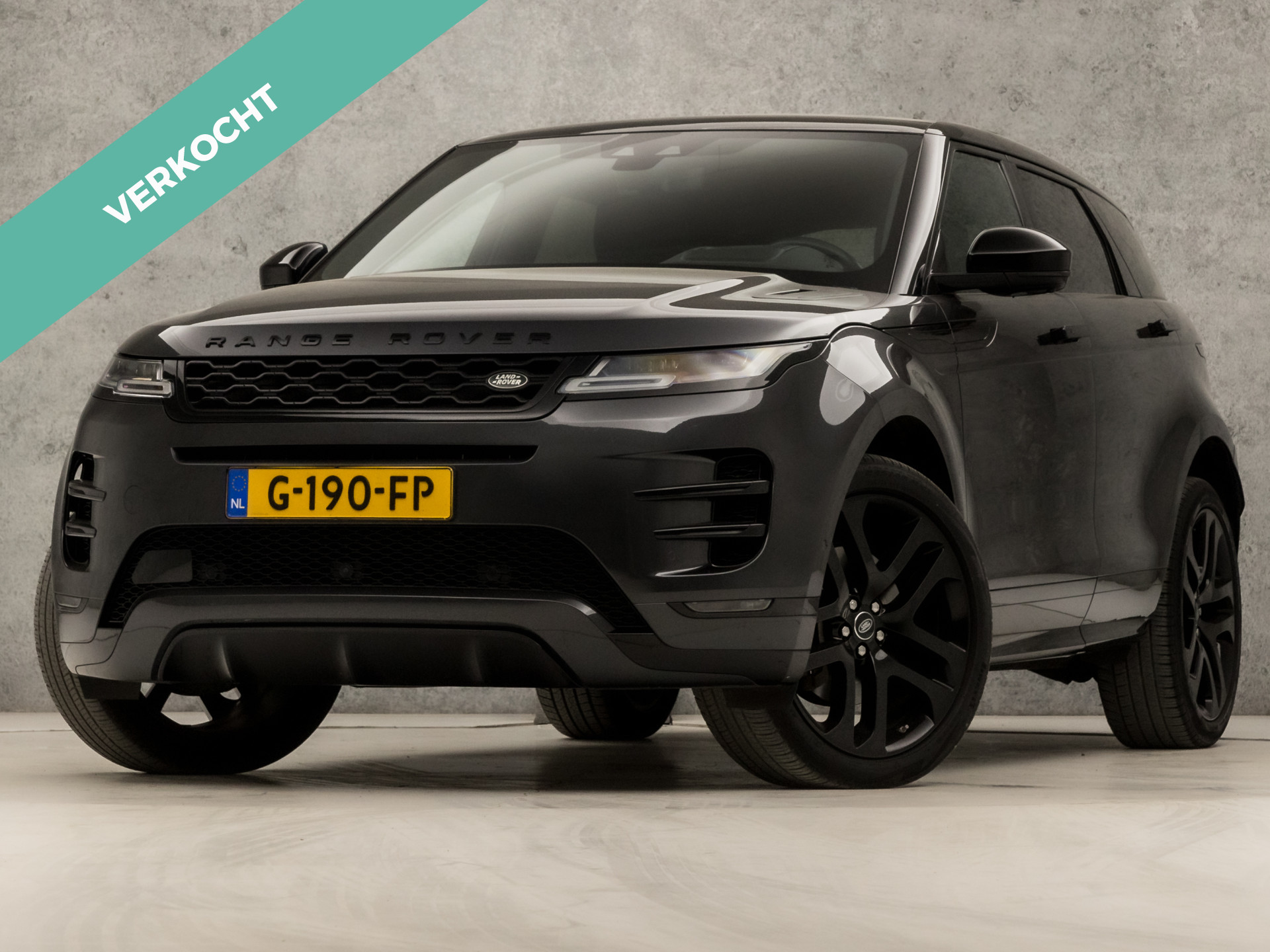 Land Rover Range Rover Evoque 2.0 P200 AWD R-Dynamic HSE 249Pk Automaat (PANORAMADAK, APPLE CARPLAY, HEAD-UP DISPLAY, MEMORY SEATS, MERIDIAN AUDIO, STUUR/STOELVERWARMING, CAMERA, ADAPTIVE CRUISE, NIEUWSTAAT)