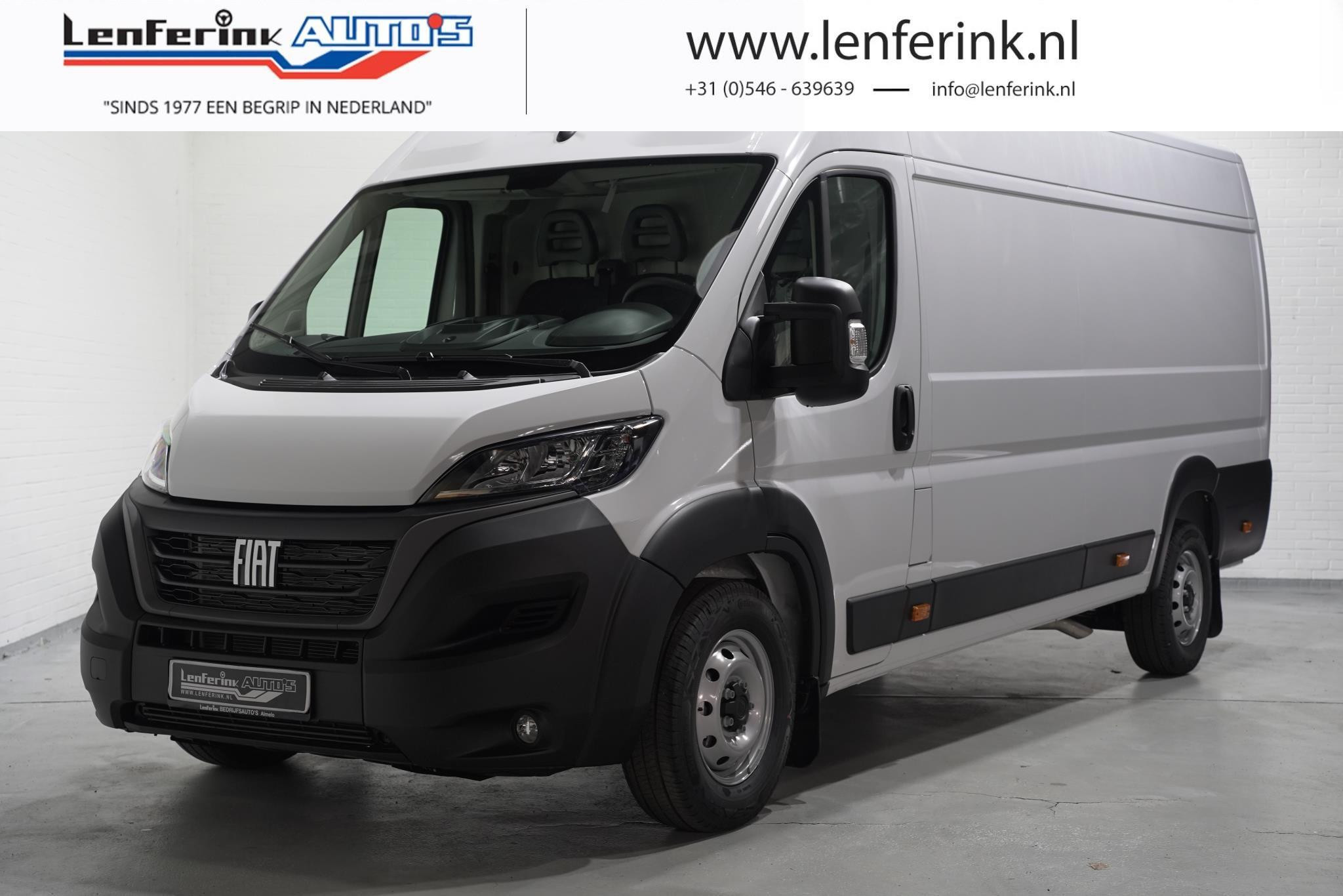 Fiat Ducato 2.2 MultiJet 140 pk L4H2 Airco, Cruise control PDC achter, 3-Zits, Serie 9, Nieuw, 6x Voorraad