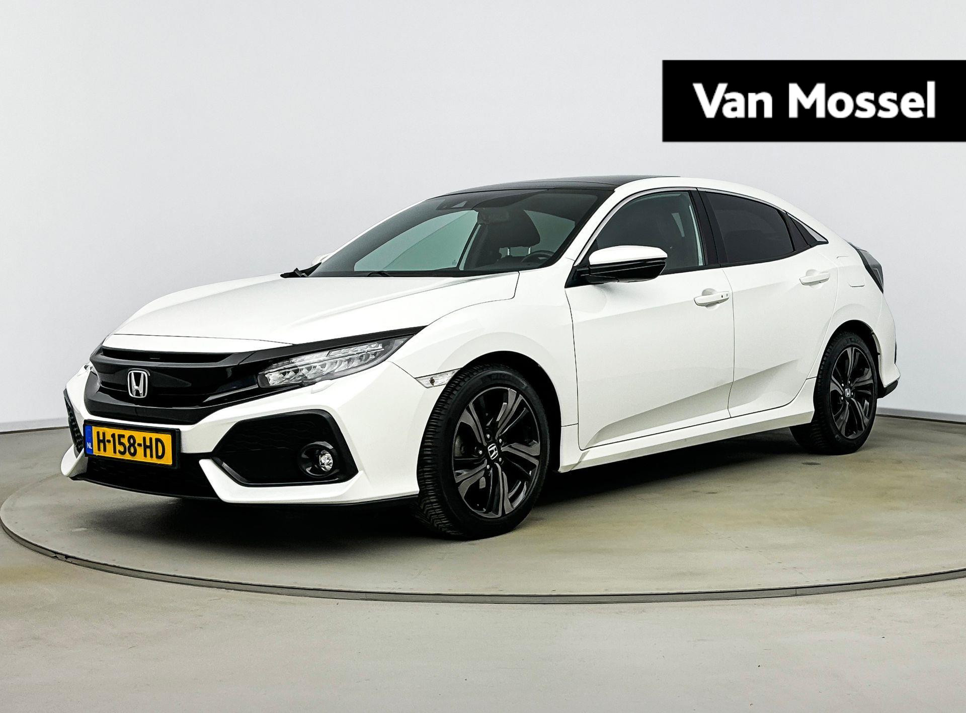 Honda Civic 1.0 i-VTEC Premium | Navigatie | Cruise-Control | Stoelverwarming | Schuifdak |
