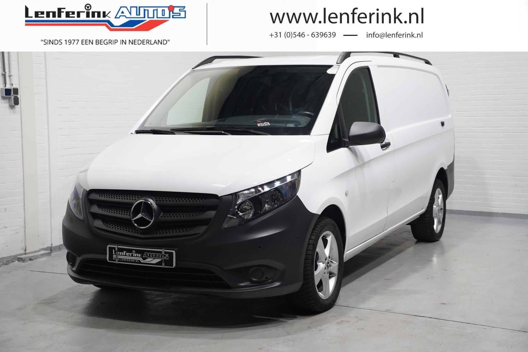 Mercedes-Benz Vito 116 CDI 163 pk Lang Aut. Navi, Camera, 17" LMV PDC V+A, Cruise Control, Dakrails, Laadruimte Pakket, 3-Zits