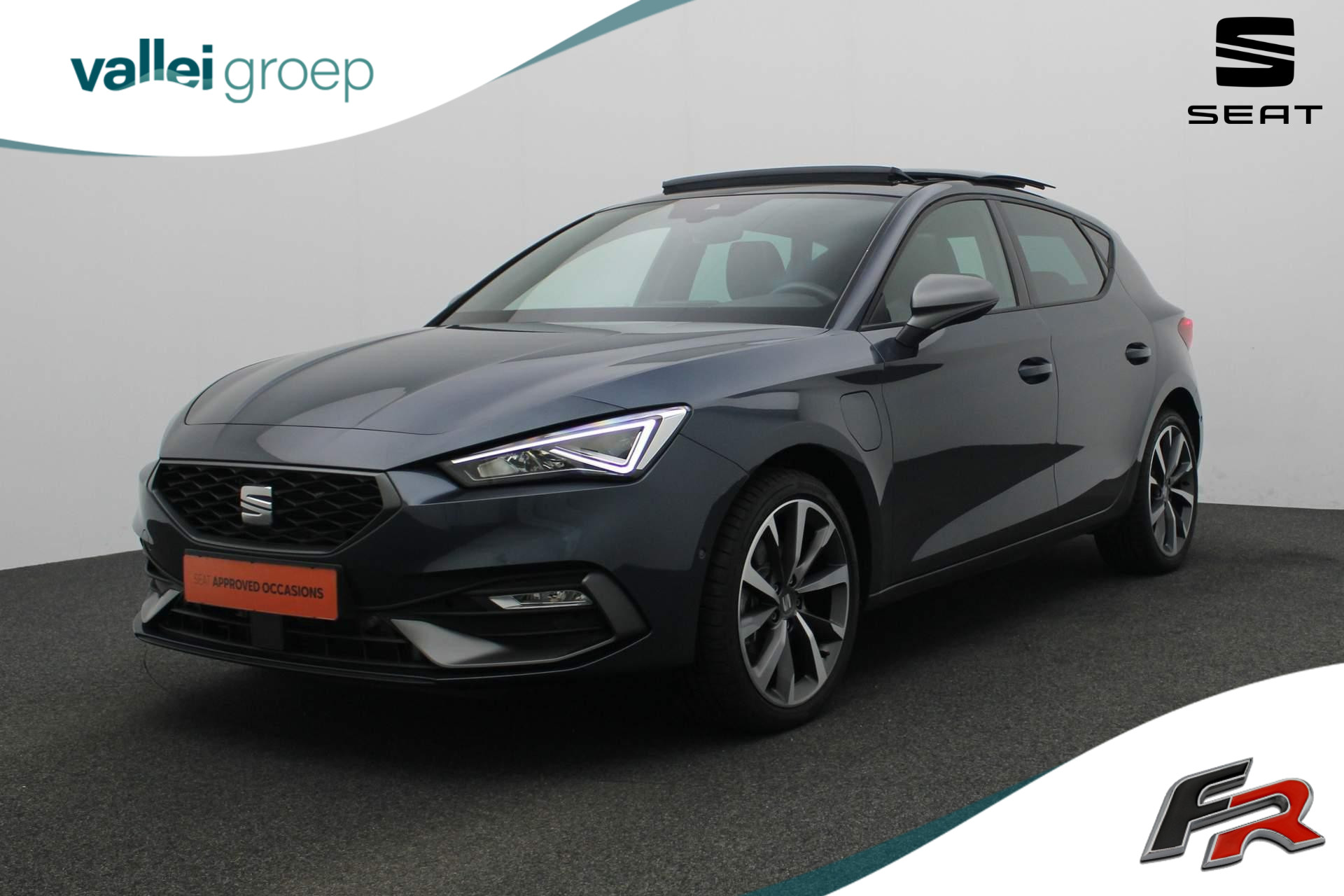 SEAT Leon 1.4 TSI eHybrid 204PK DSG PHEV FR Business Intense | Pano | Leder/alcantara | Geheugenstoel | Camera