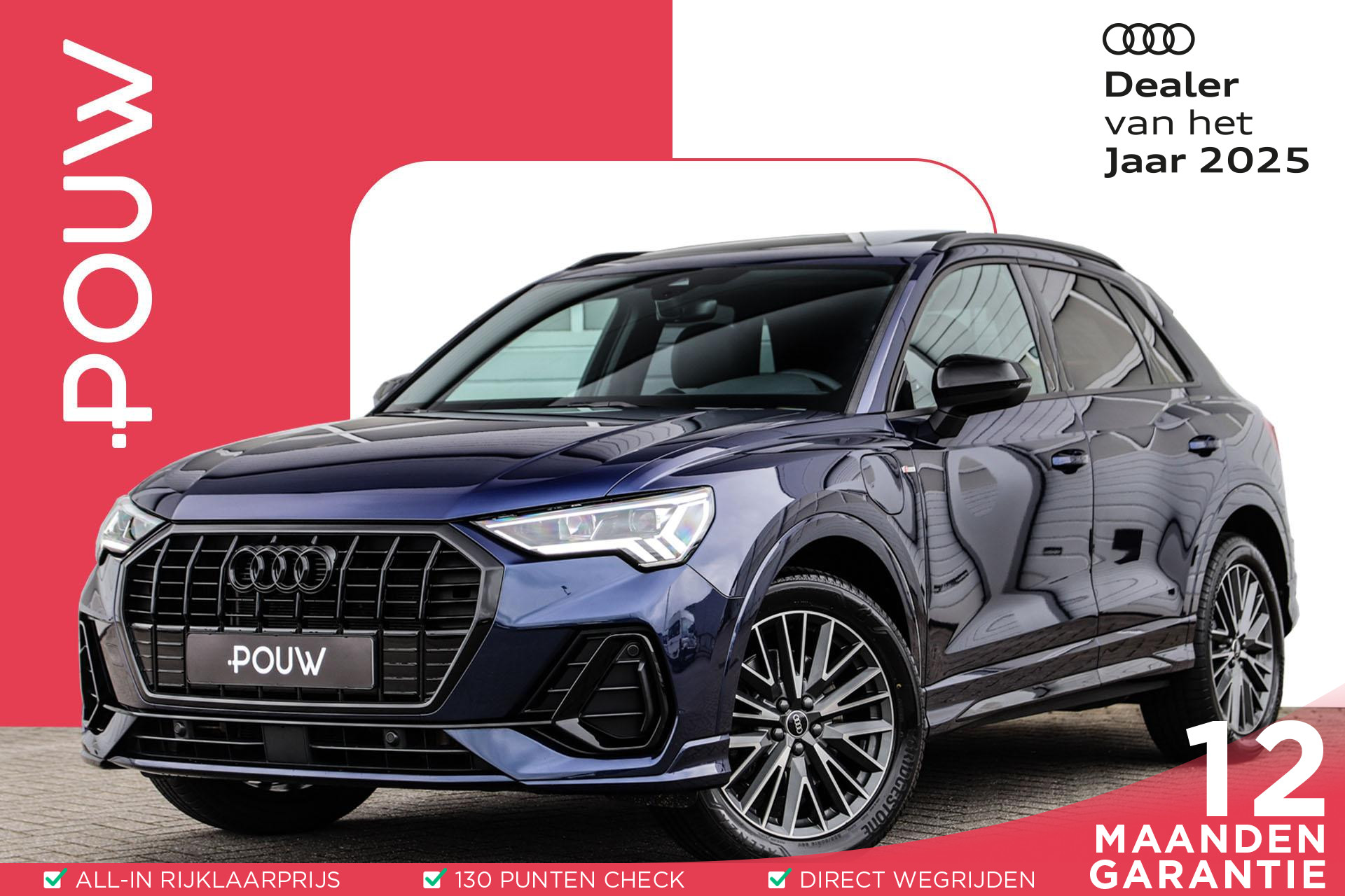 Audi Q3 45 TFSIe 245pk S-Line Edition | Trekhaak | Panoramadak | SONOS