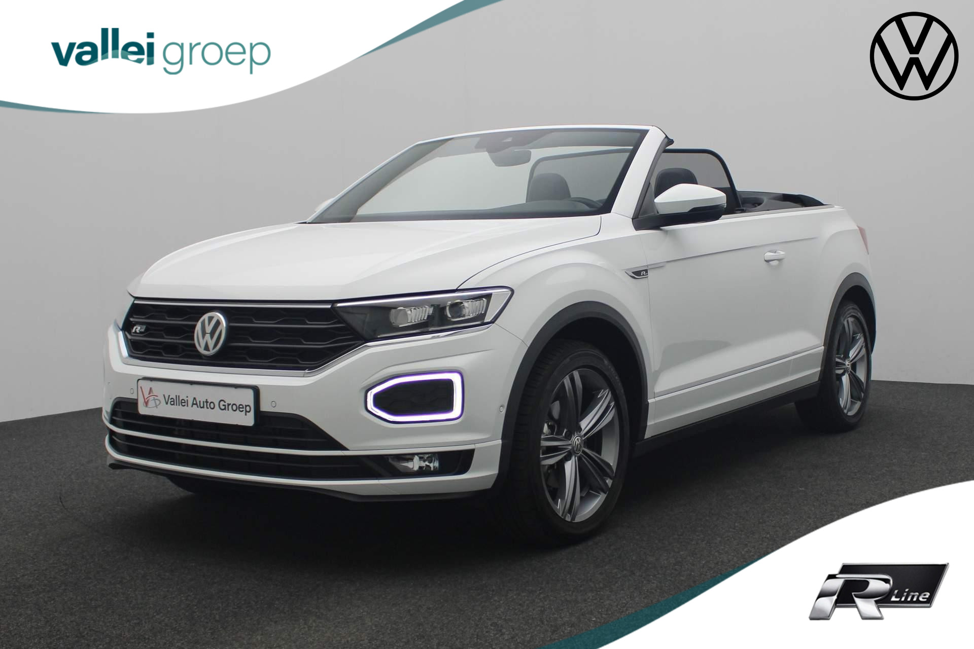 Volkswagen T-Roc Cabrio 1.5 TSI 150PK DSG R-Line | Trekhaak | Camera | Navi | Full LED | ACC | 18 inch