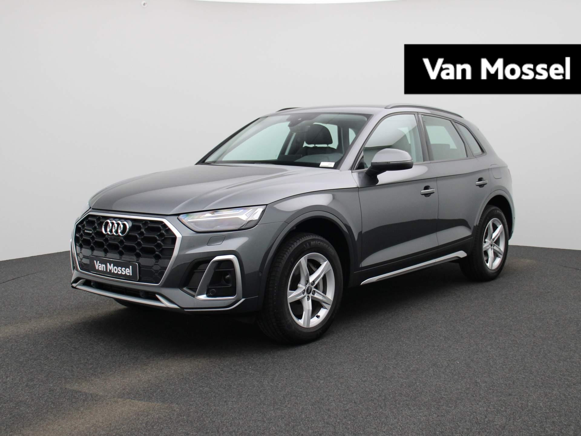 Audi Q5 50 TFSI e S edition Competition 299 PK | S-line | Automaat | Navigatie | 360 Camera | Cruise Control | Stoelverwarming | Virtual Cockpit | LED Matrix | Lichtmetalen velgen |