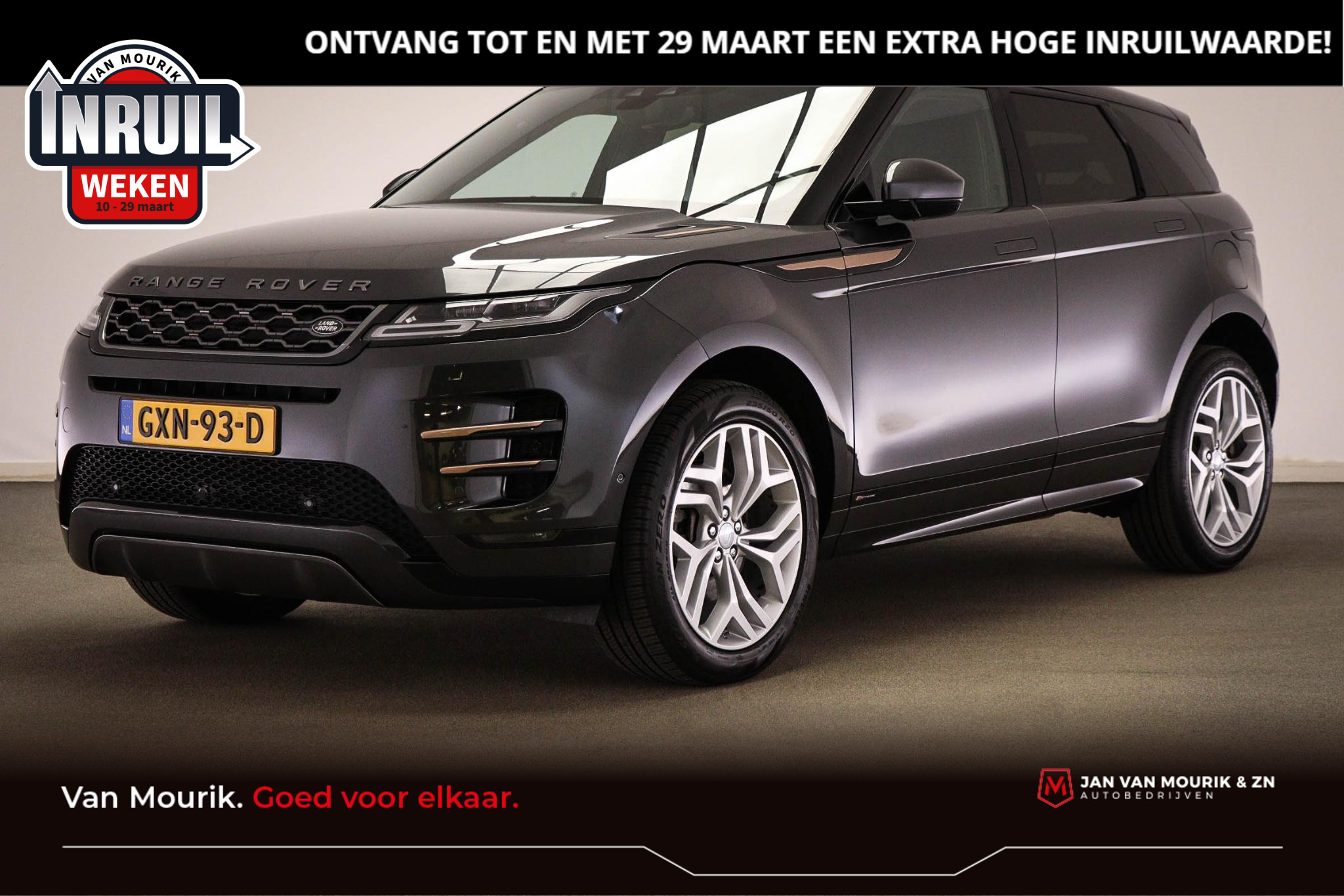 Land Rover Range Rover Evoque 1.5 P300e AWD R-Dynamic SE | COLD CLIMATE PACK | PANORAMADAK | APPLE | CAMERA | TREKHAAK