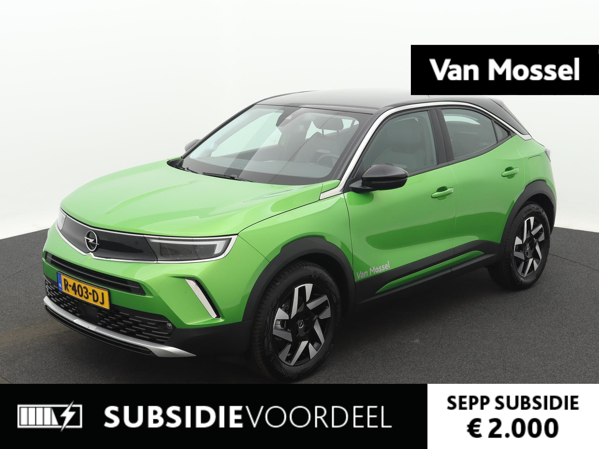 Opel Mokka-e Elegance 50-kWh 11kw bl. 136 PK | Apple Carplay / Android Auto | Stuur-Stoelverwaming | Camera | 3-Fase |