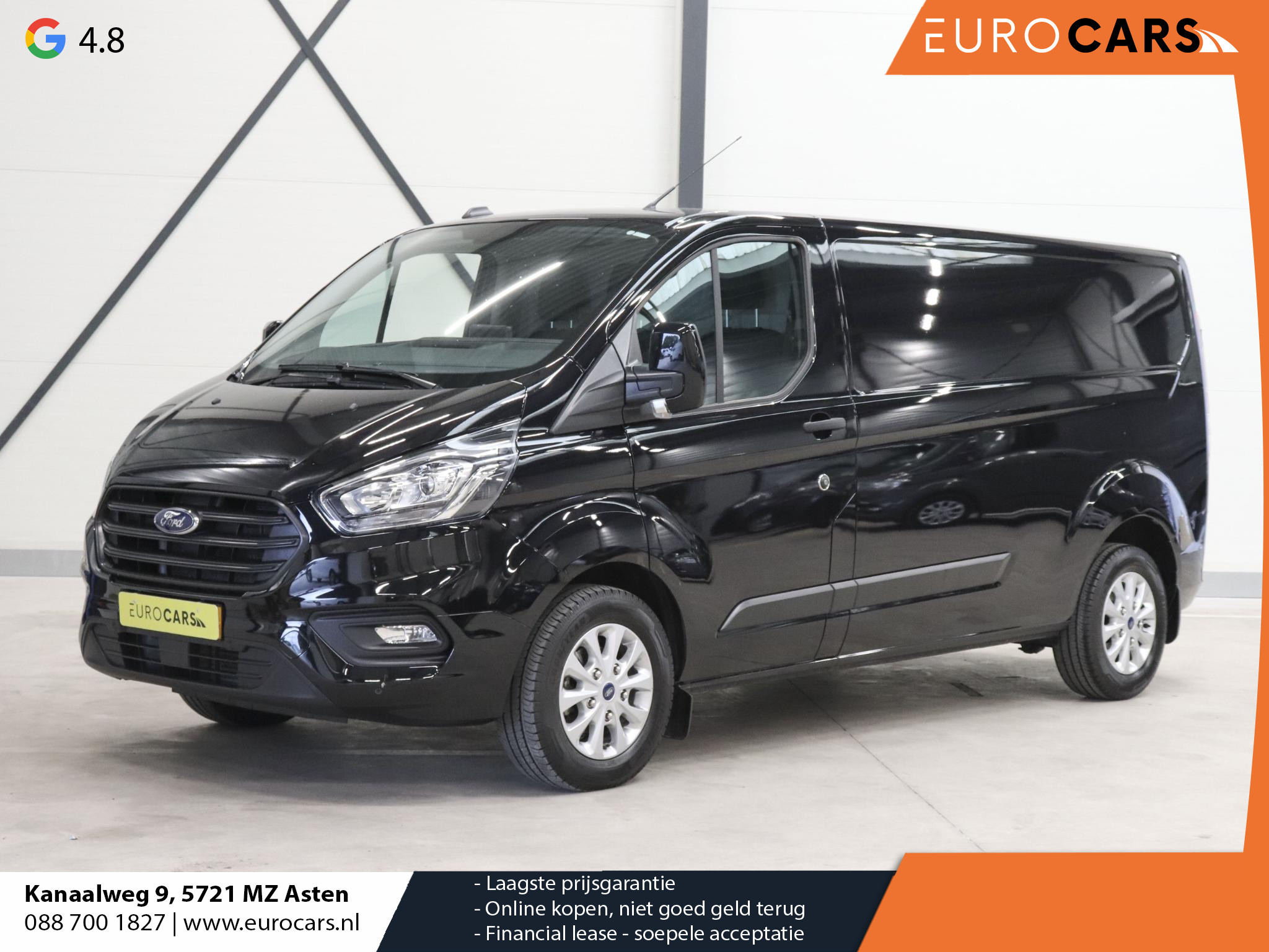 Ford Transit Custom 300 2.0 TDCI L2H1 Trend Automaat Airco Navi Cruisecontrol Camera Parkeersensoren