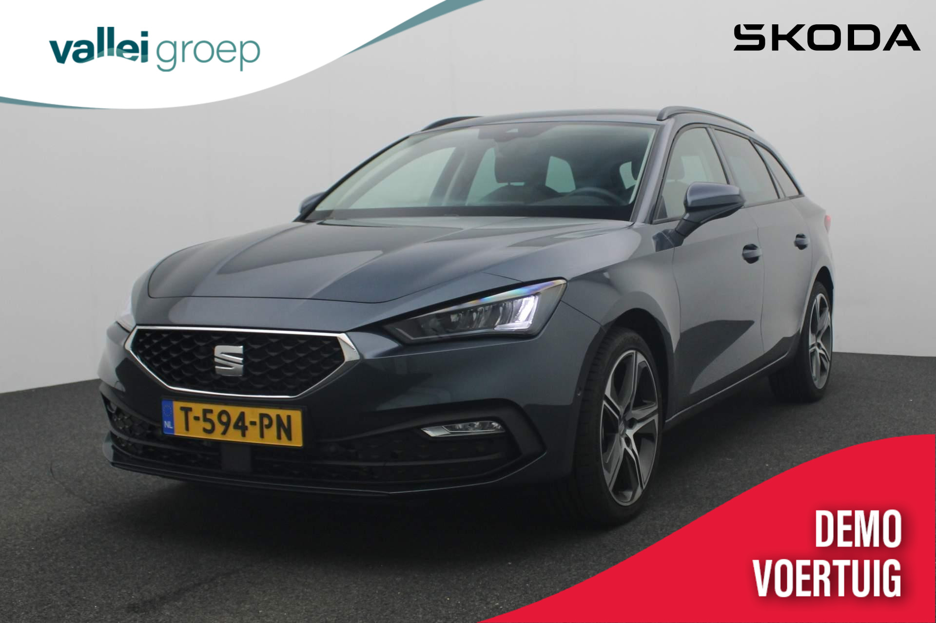 SEAT Leon Sportstourer 1.5 eTSI 150PK DSG Style Business Intense | DEMO VOORDEEL | Navi | Camera | ACC | Virtual cockpit | 18 inch