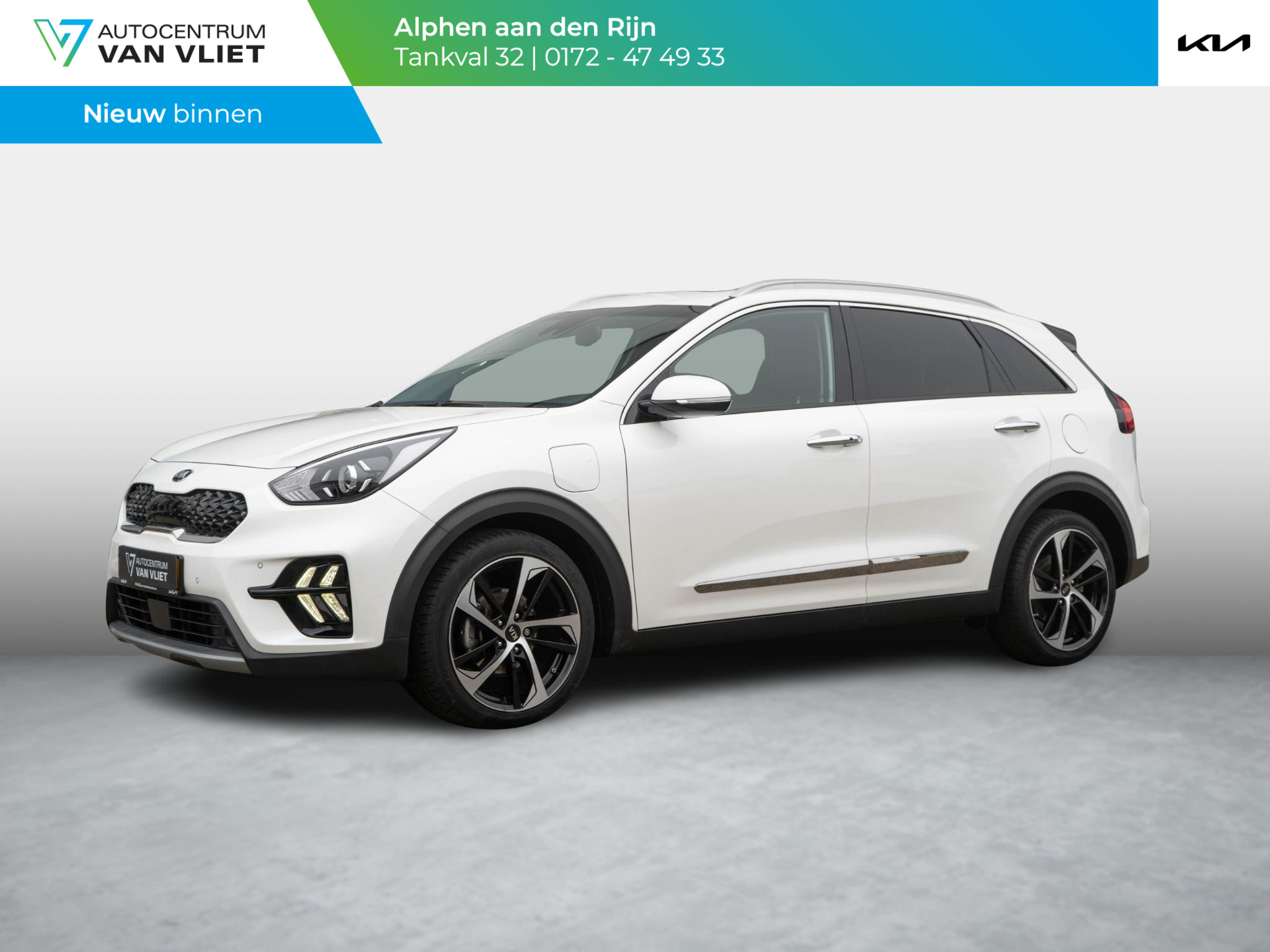 Kia Niro 1.6 GDi PHEV DynamicPlusLine | Navigatie | Achteruitrijcamera | Stoel en stuurverwarming |