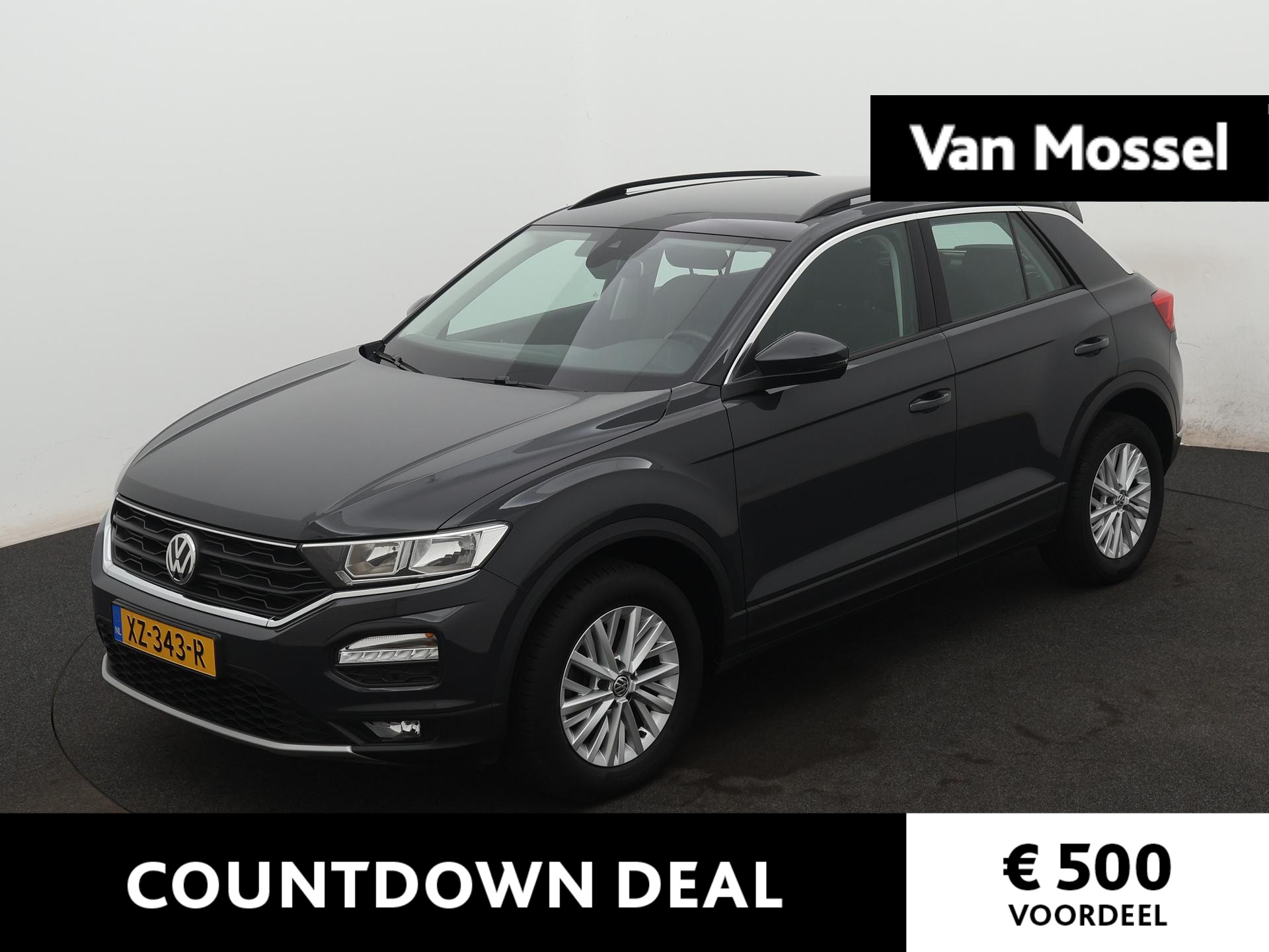 Volkswagen T-Roc 1.0 TSI Style 116 PK | Navigatie | Parkeersensoren | Climatronic | Apple Carplay | Android Auto | Adaptive Cruise Control | DAB+ | Elekt. achterklep | LED-dagrijverlichting |