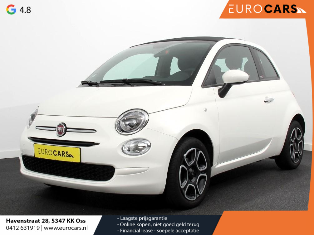 Fiat 500C 1.0 Hybrid Connect | Climat control | Parkeersensor achter | Cruise control | Cabrio | Apple carplay/ Andriod auto