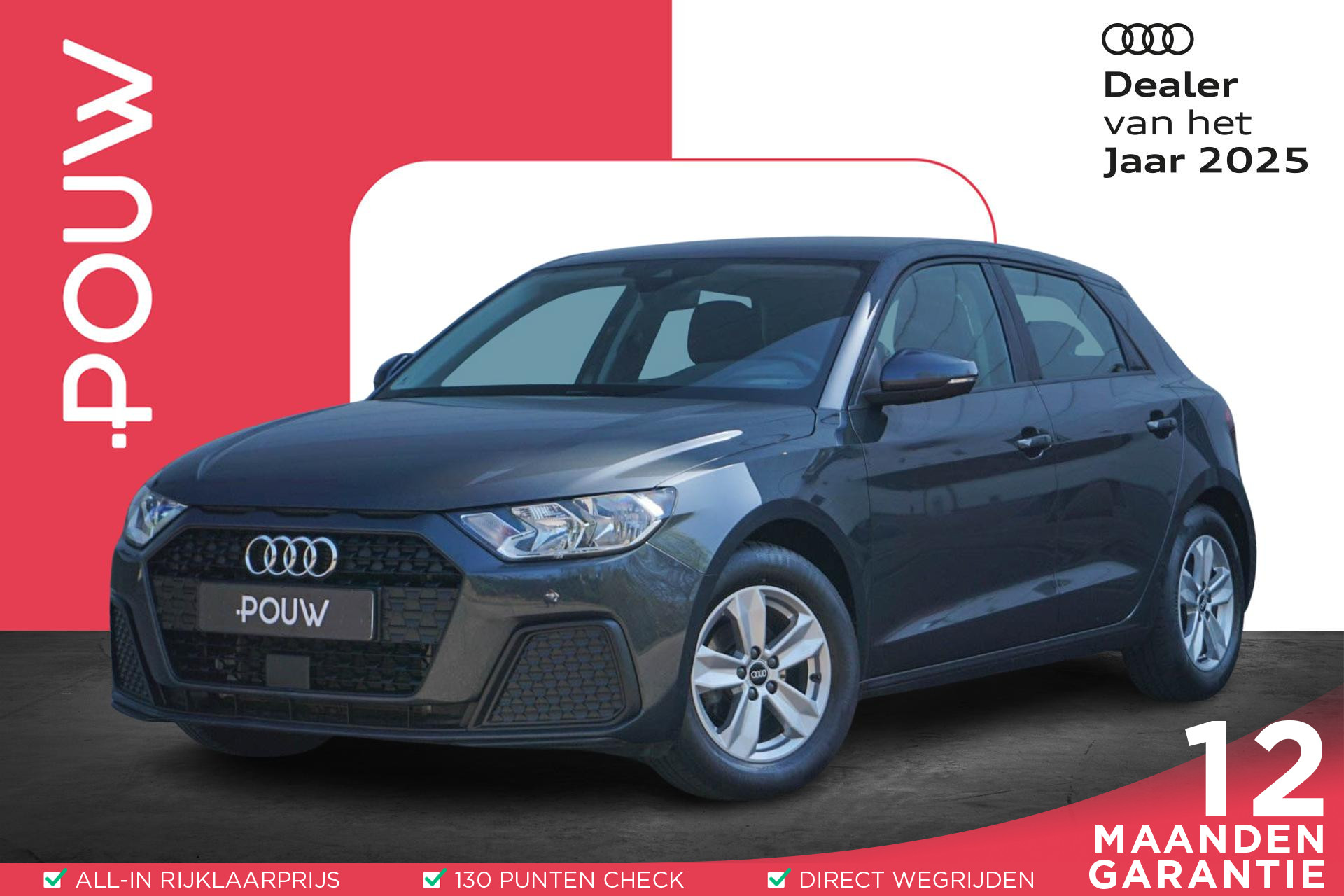 Audi A1 Sportback 25 TFSI 95pk s-tronic Pro Line | Smartphone Interface | Cruise Control