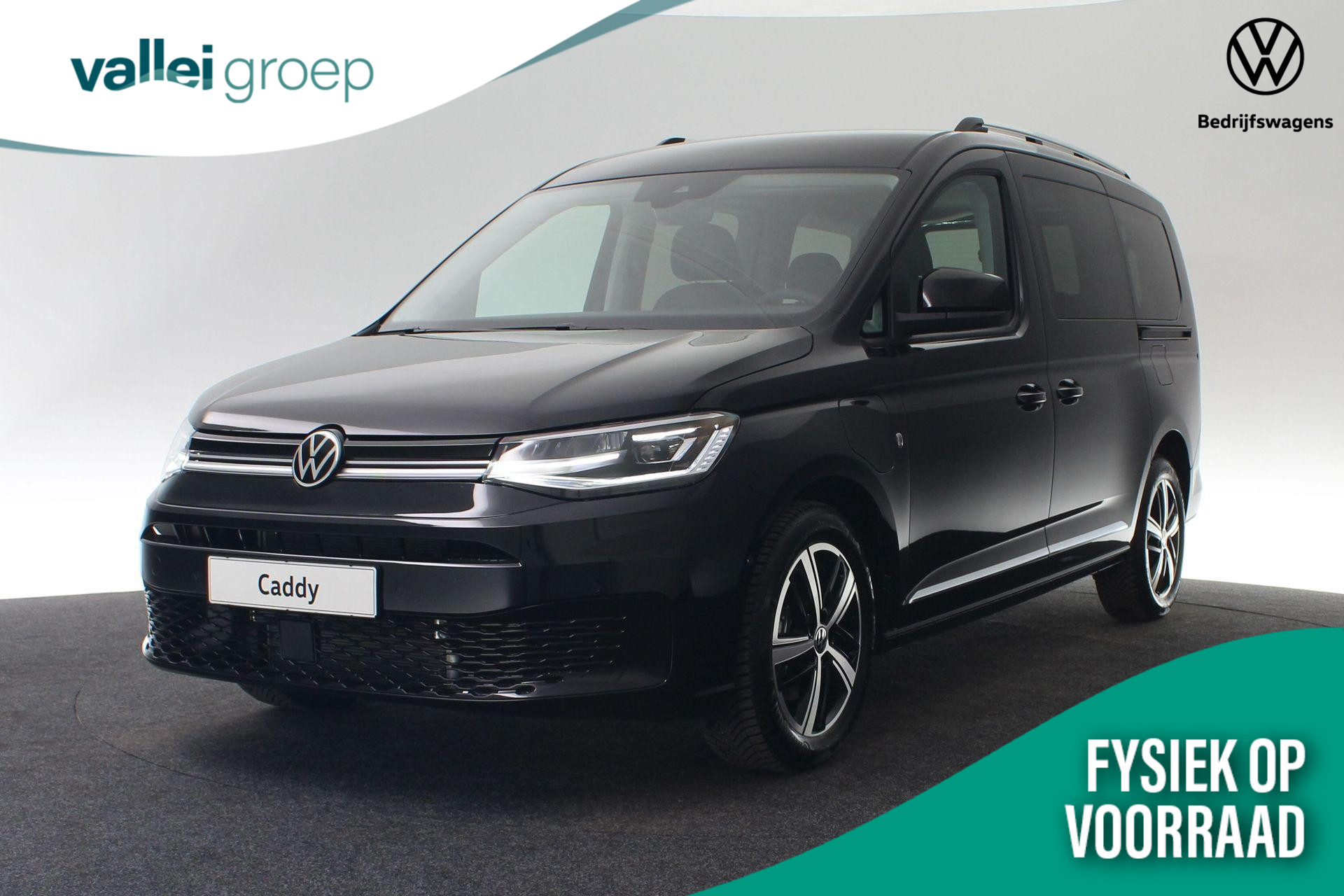 Volkswagen Caddy Bedrijfswagens Kombi Maxi Style 1.5 eHybrid EU6 85 kW (115 pk) 2970 mm | Navigatie | Led koplampen en achterlichten | Schuifdeuren en achterklep met sluithulp | vierseizoenenbanden | Keyless Entry & Go | Verwarmbare voorstoelen | Voorruitverwarming