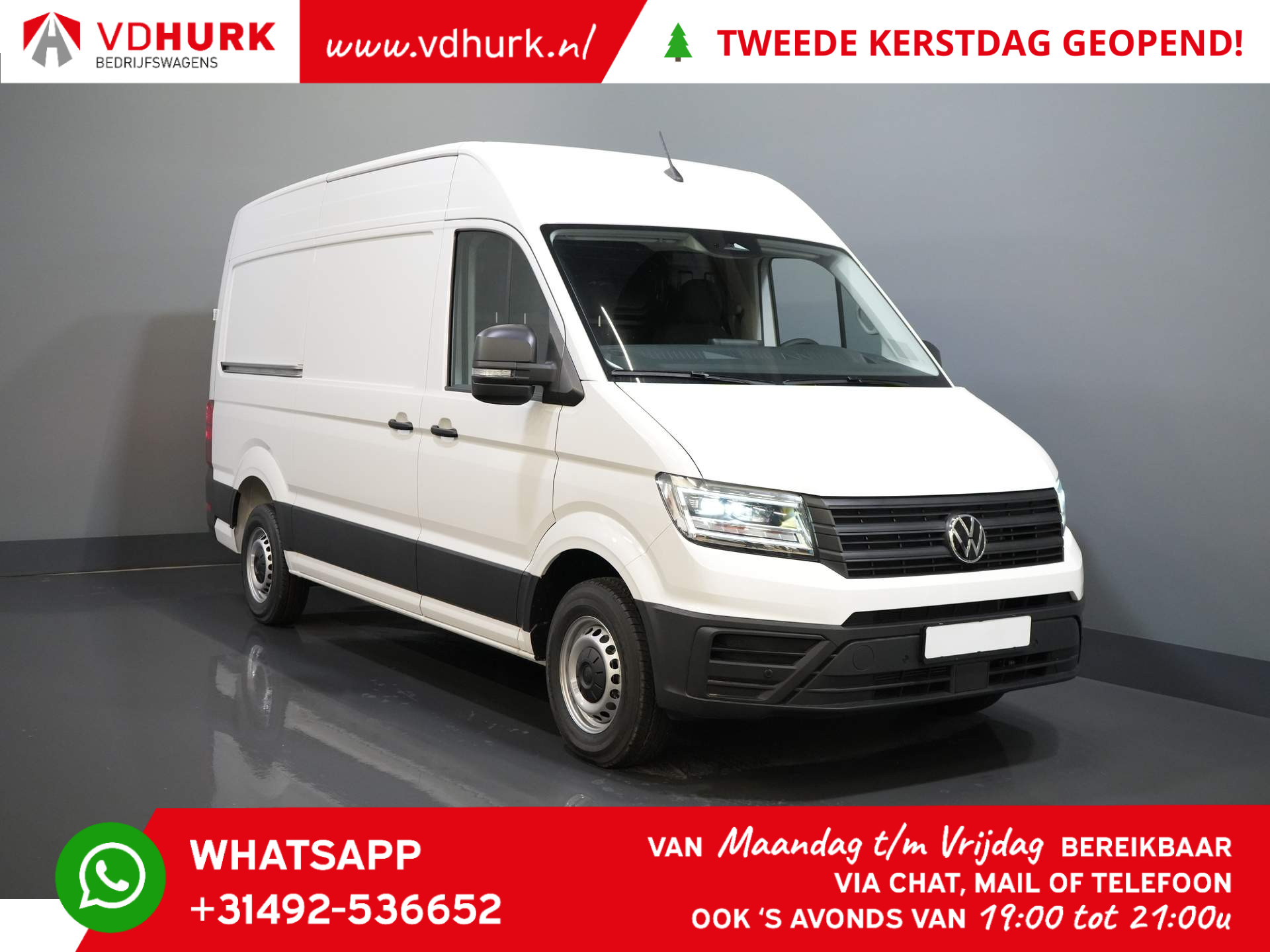 Volkswagen Crafter 35 2.0 TDI 140 pk DSG Aut. L3H3 2025 MODEL/ LED/ Virtual Cockpit/ Camera/ Cruise/ Carplay/ Gev.Stoel