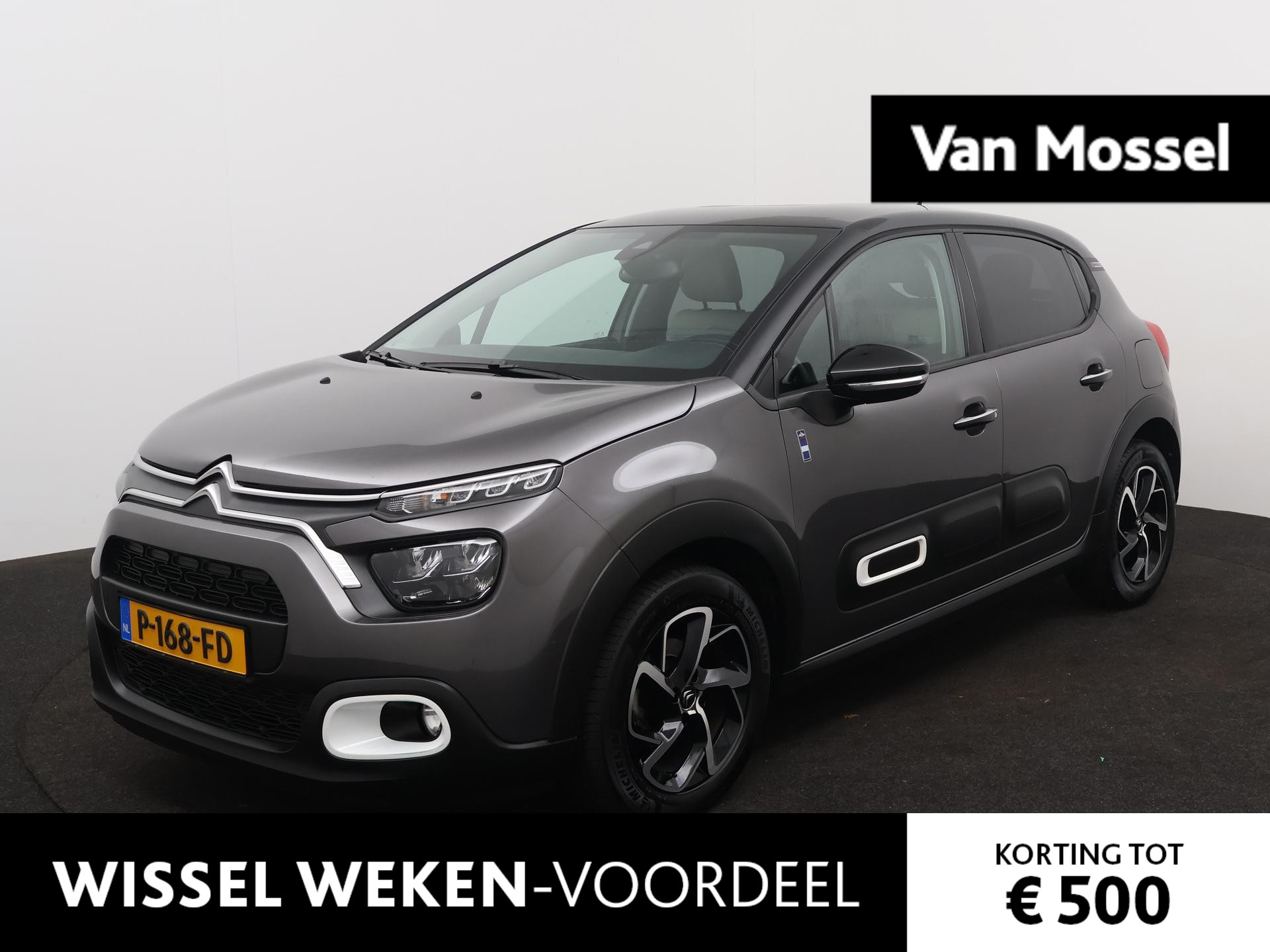 Citroën C3 1.2 PureTech Saint James | 110pk | Automaat | Navi | Camera | Keyless | Hoge instap | 39.000km! |