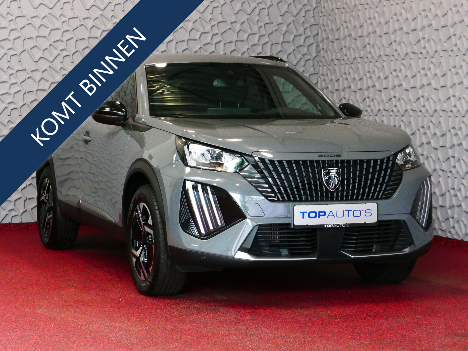 Peugeot 2008 1.2 130PK ✅NW MODEL✅ BLACK EDITION BLINDSPOT CARPLAY NAVI LED VIR.COCKPIT 360.CAMERA ADAP.CRUISE KEYLESS STOELVERW. 2024