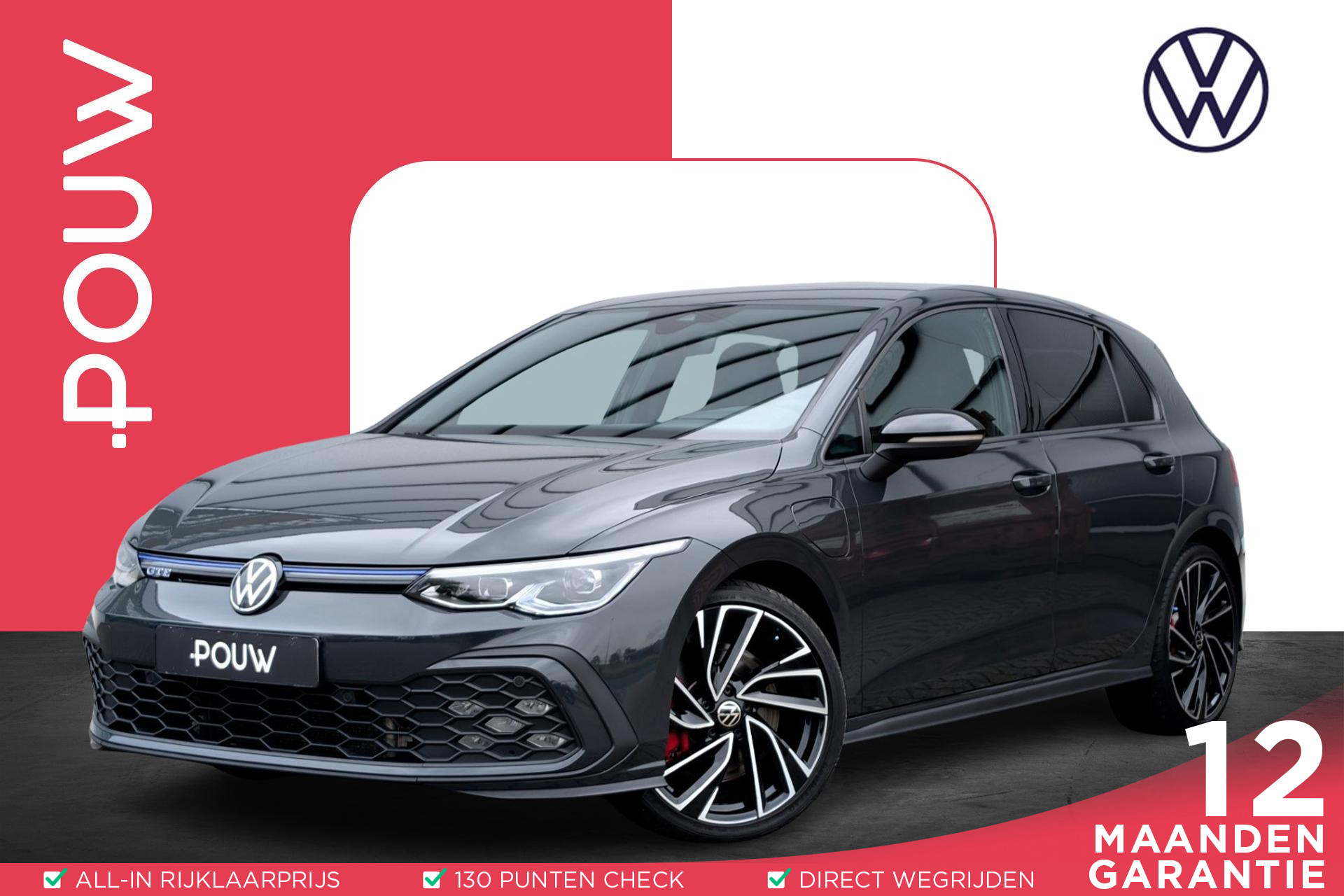Volkswagen Golf GTE 1.4 eHybrid 245pk DSG | Trekhaak | Head-up | Winter Pakket