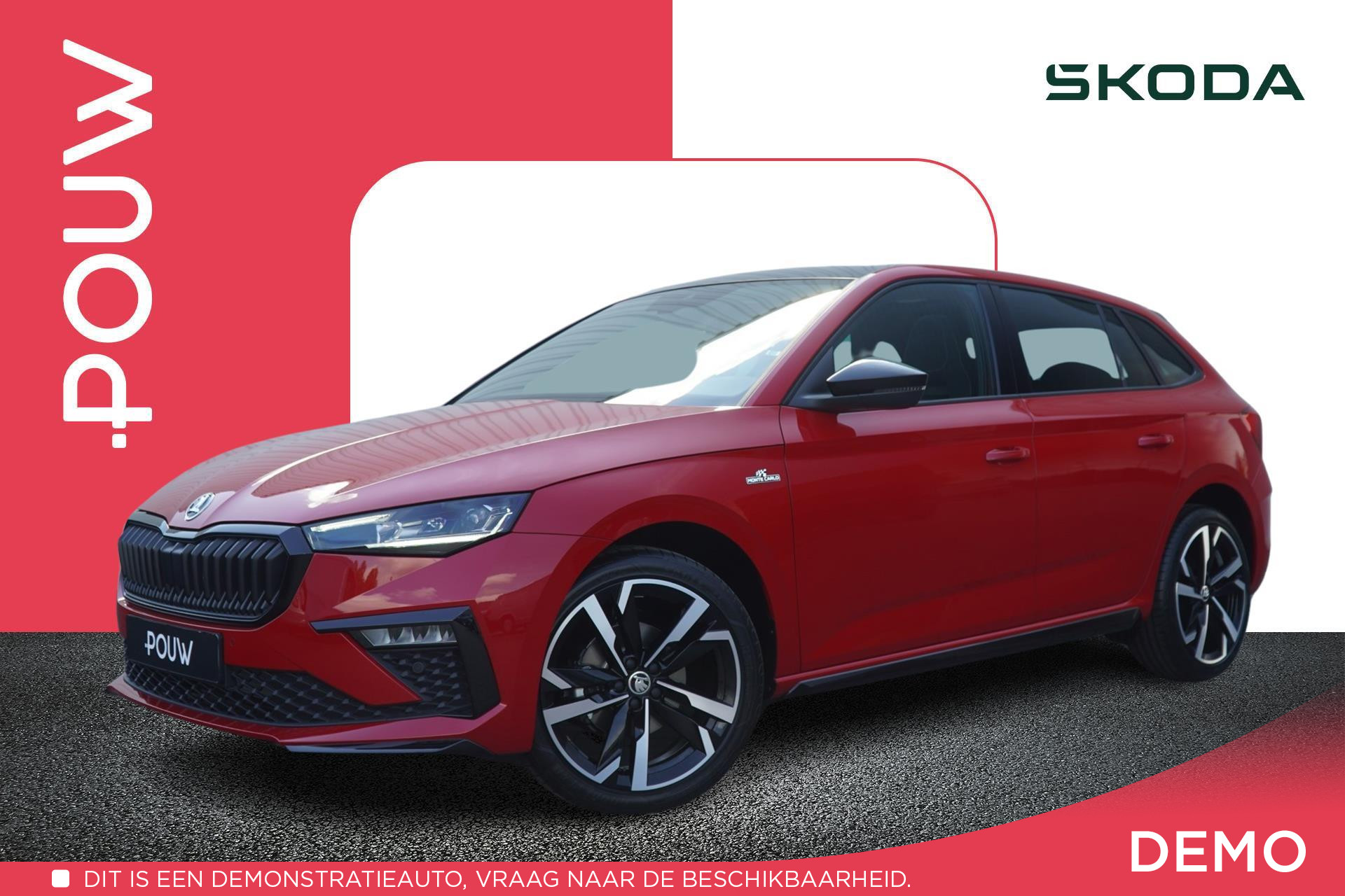 Škoda Scala 1.0 TSI 115pk Monte Carlo | 18" Velgen | Extra Getint Glas