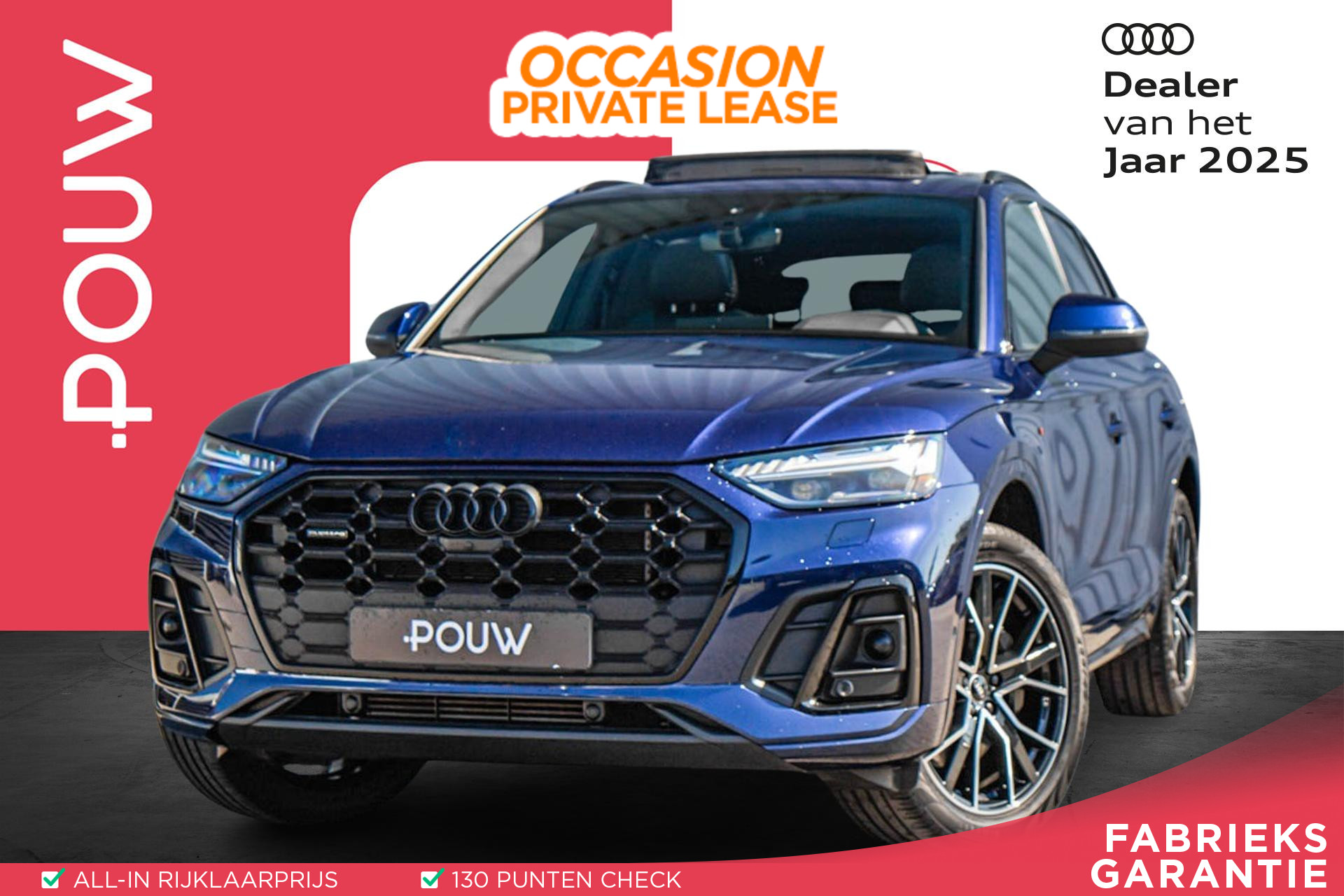 Audi Q5 55 TFSIe 367pk PHEV S Edition Competition | Panoramadak | Rondomzicht Camera