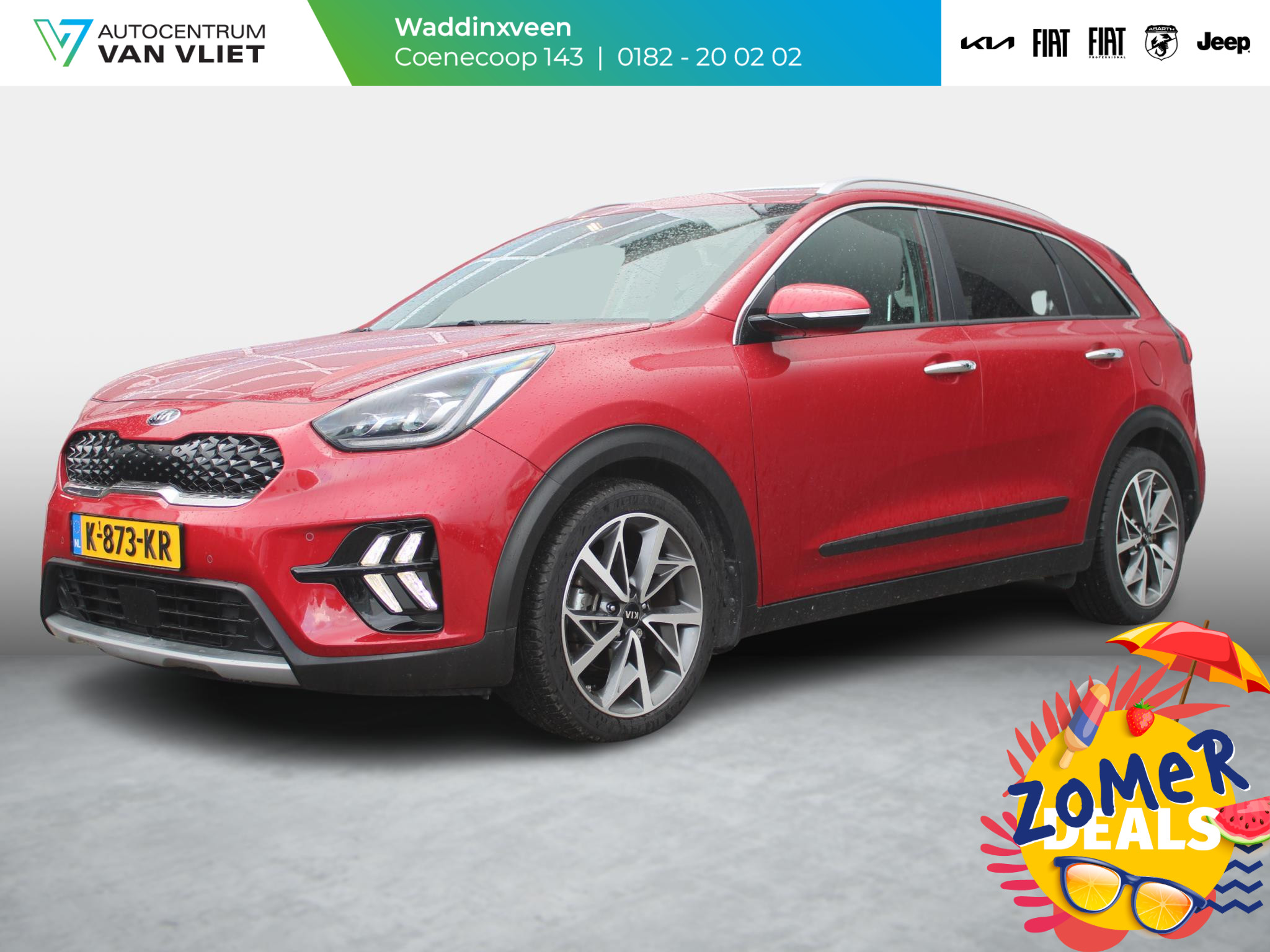 Kia Niro 1.6 GDi Hybrid ExecutiveLine | Leder | Adapt. Cruise | Schuif-/Kanteldak | Clima | Carplay | LED | JBL