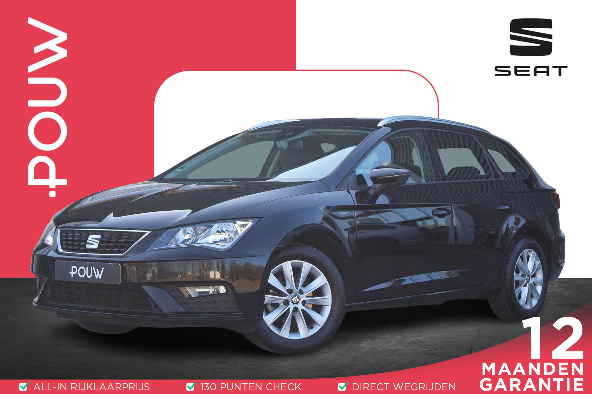 SEAT Leon ST 1.0 TSI 115pk Style Ultimate Edition | Achteruitrijcamera | Apple CarPlay/Android Auto | Navigatie | DAB | Cruise Control