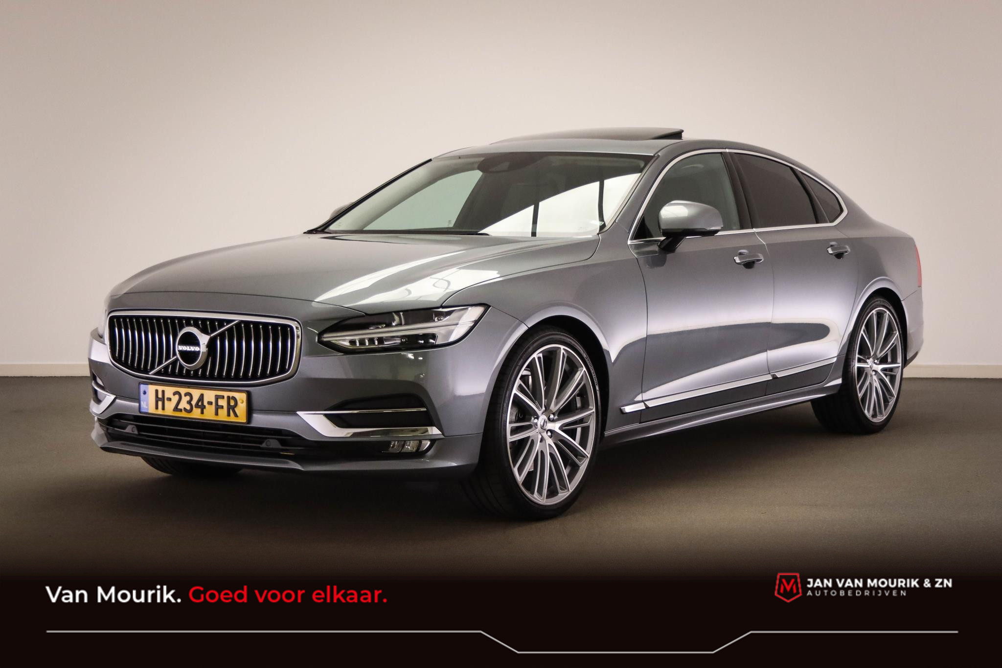 Volvo S90 2.0 T4 Business Luxury + | LED | HEAD UP | STANDKACHEL | STOELKOELING | STUURWIELVERWARMING | MASSAGE | CAMERA | 21" | DEALER ONDERHOUDEN